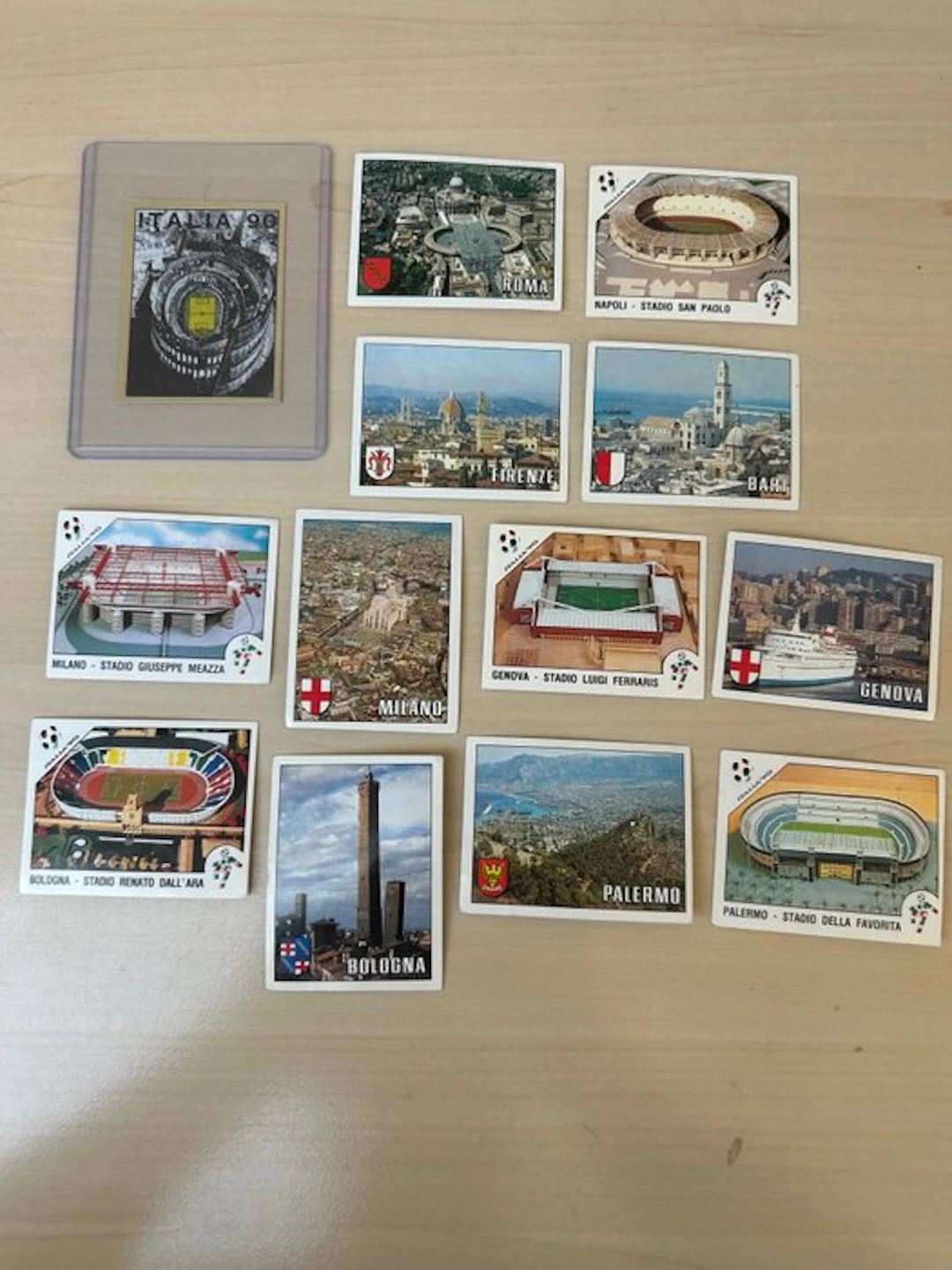 1990 Panini World Cup Stickers Intro #3 Original edition...