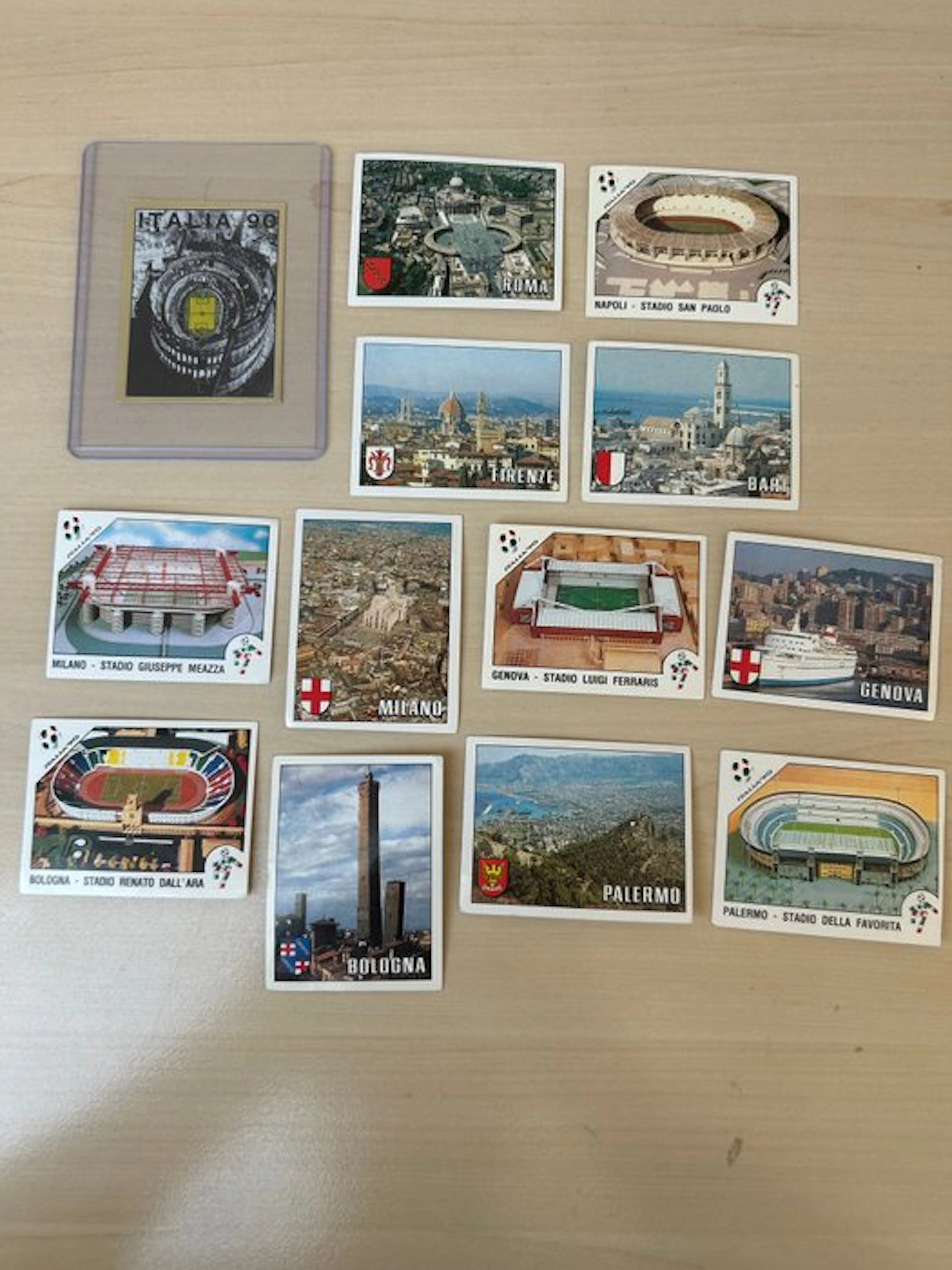 1990 Panini World Cup Stickers Intro #3 Original edition...