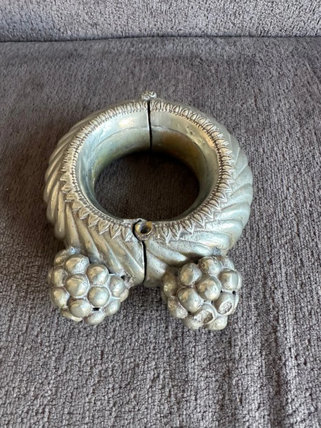 silver-plated bronze - Bracelet - Gokru Rajasthan Anklet