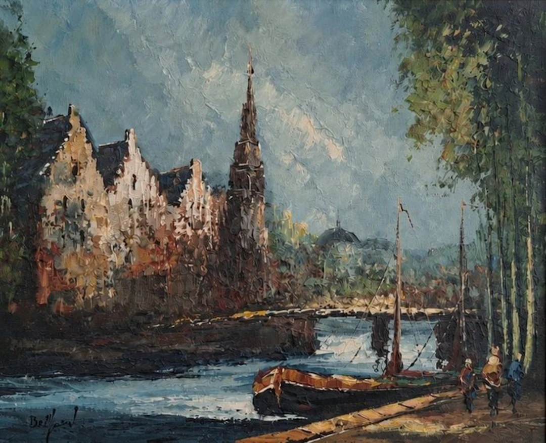 Belfort (XX-XXI) - Impressionistisch stadsgezicht