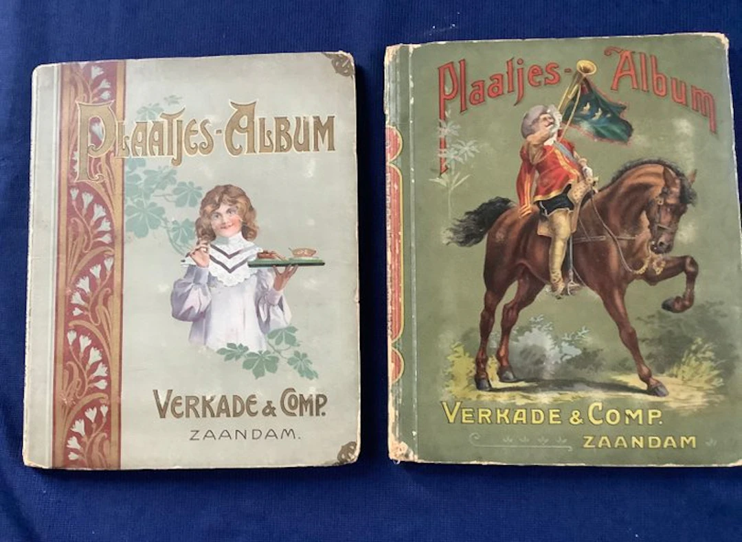 Verkade Zaandam - Verkade's Plaatjes Album nummer 2 en 3 - 1904-1905