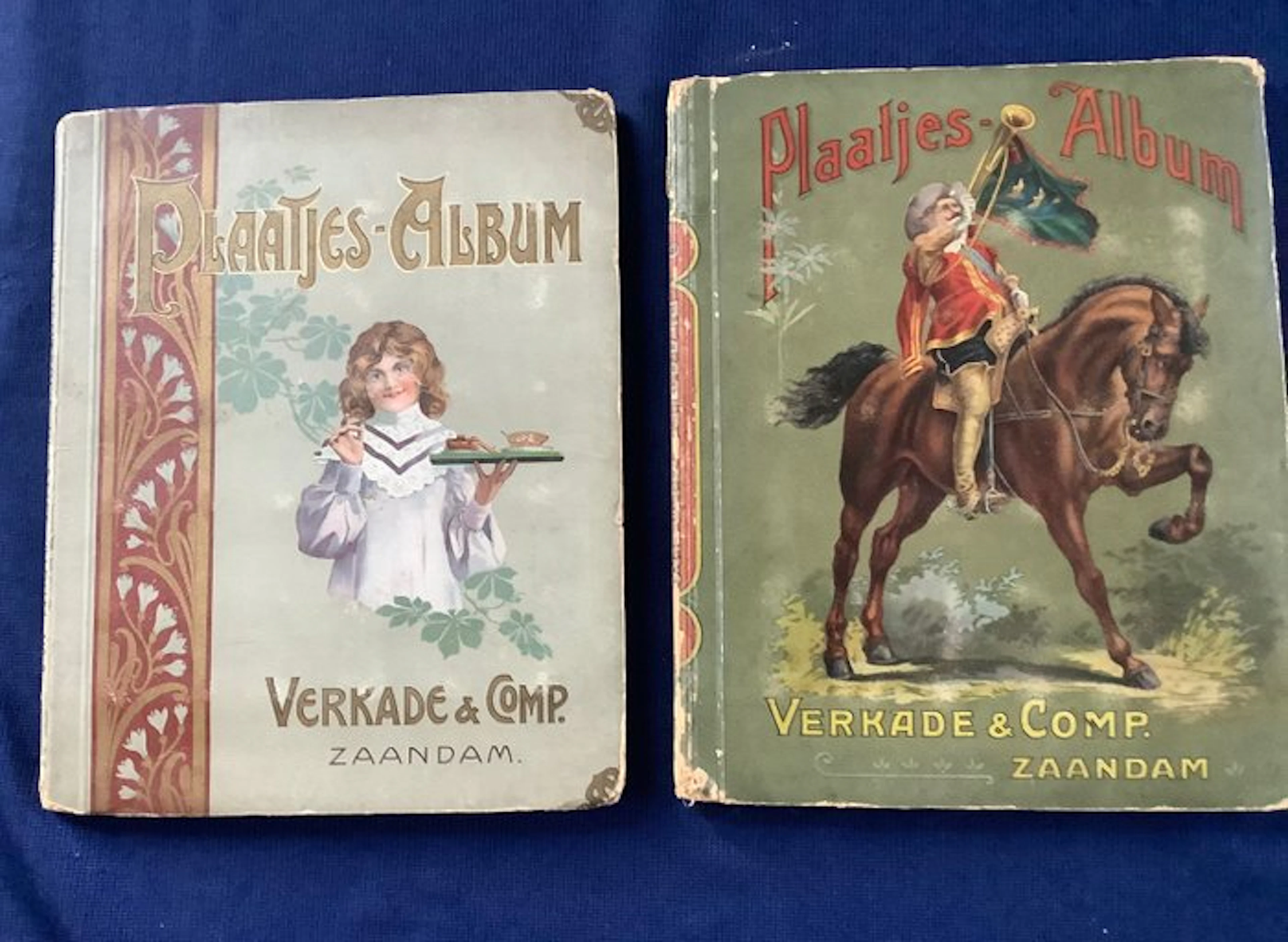 Verkade Zaandam - Verkade's Plaatjes Album nummer 2 en 3 - 1904-1905