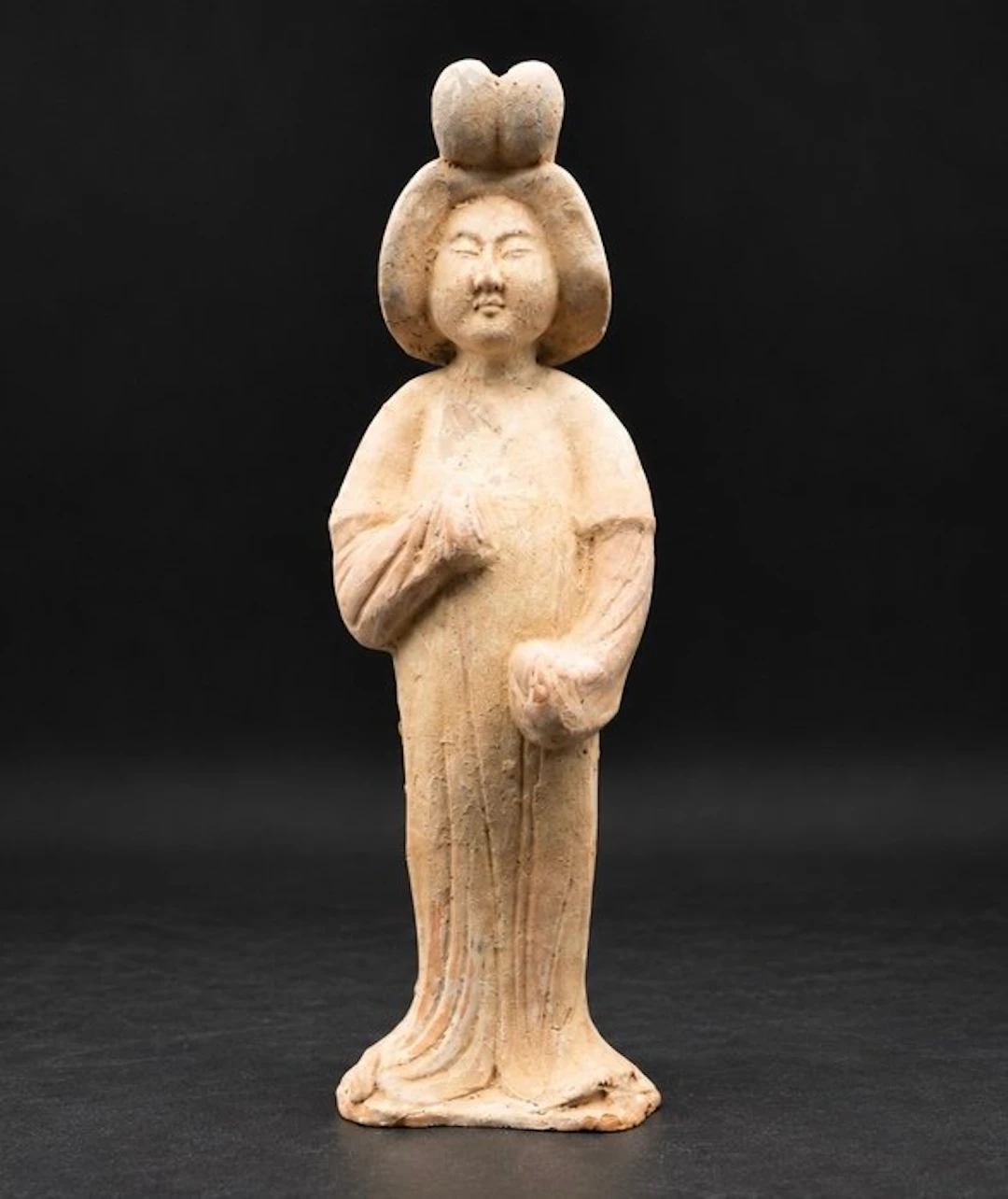 China Yuan Dynasty Terracotta Important Chinese court lady