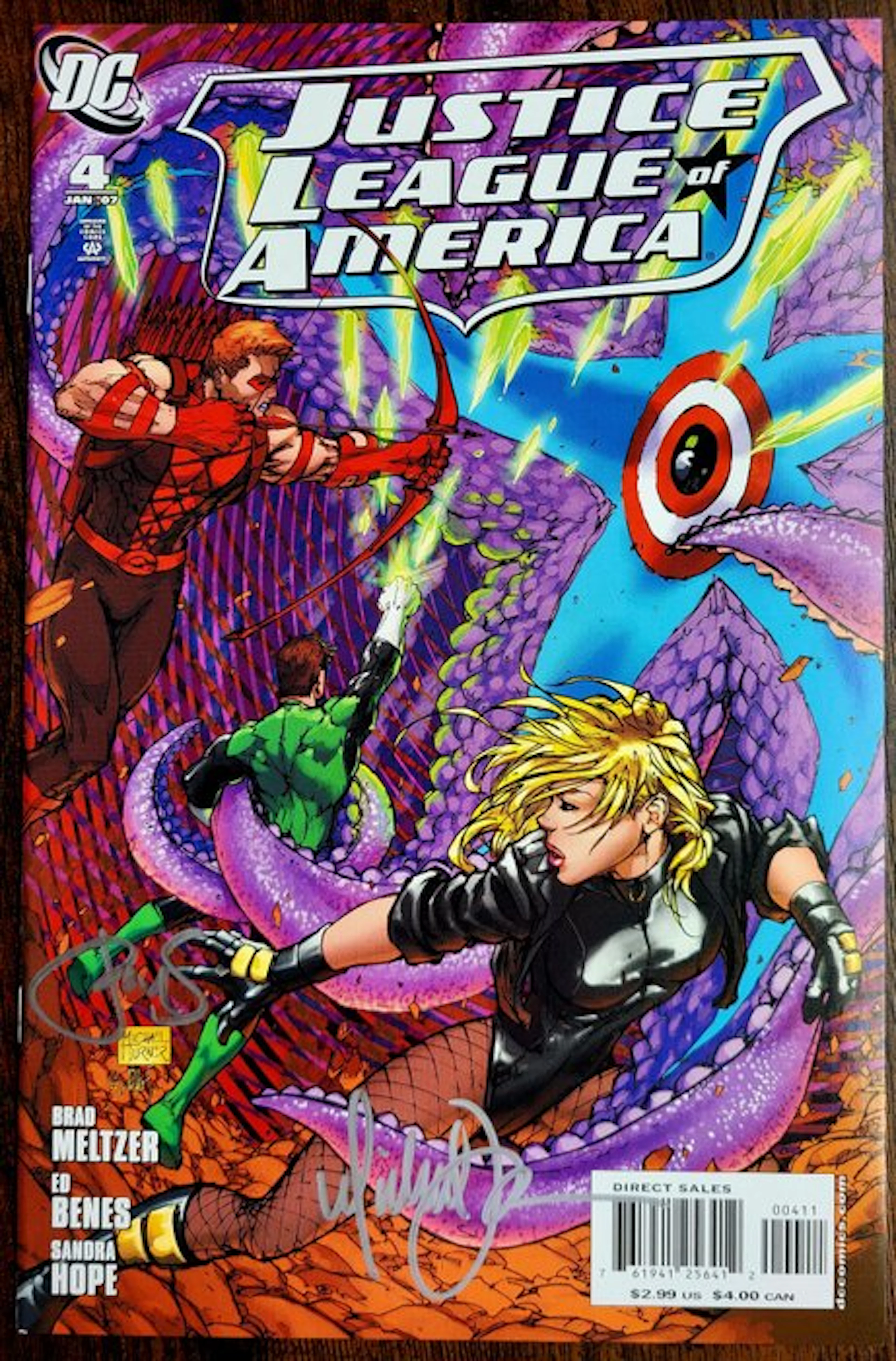 Lots 3 Comics Signed Vintage 1996-2006 - Signed ! With...