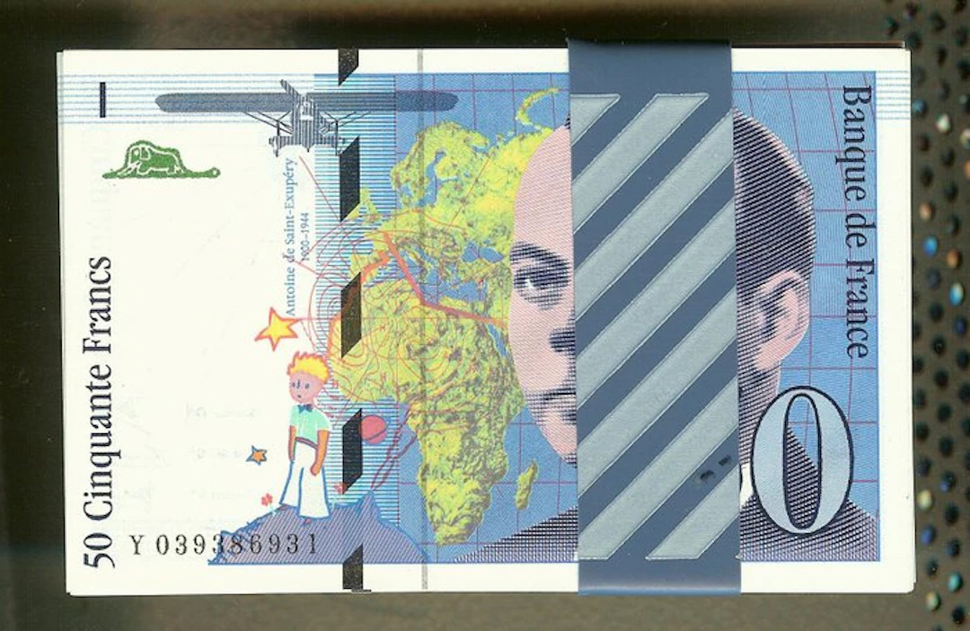 France. - 20 x 50 Francs - 1997 - Pick 157d (No reserve price)
