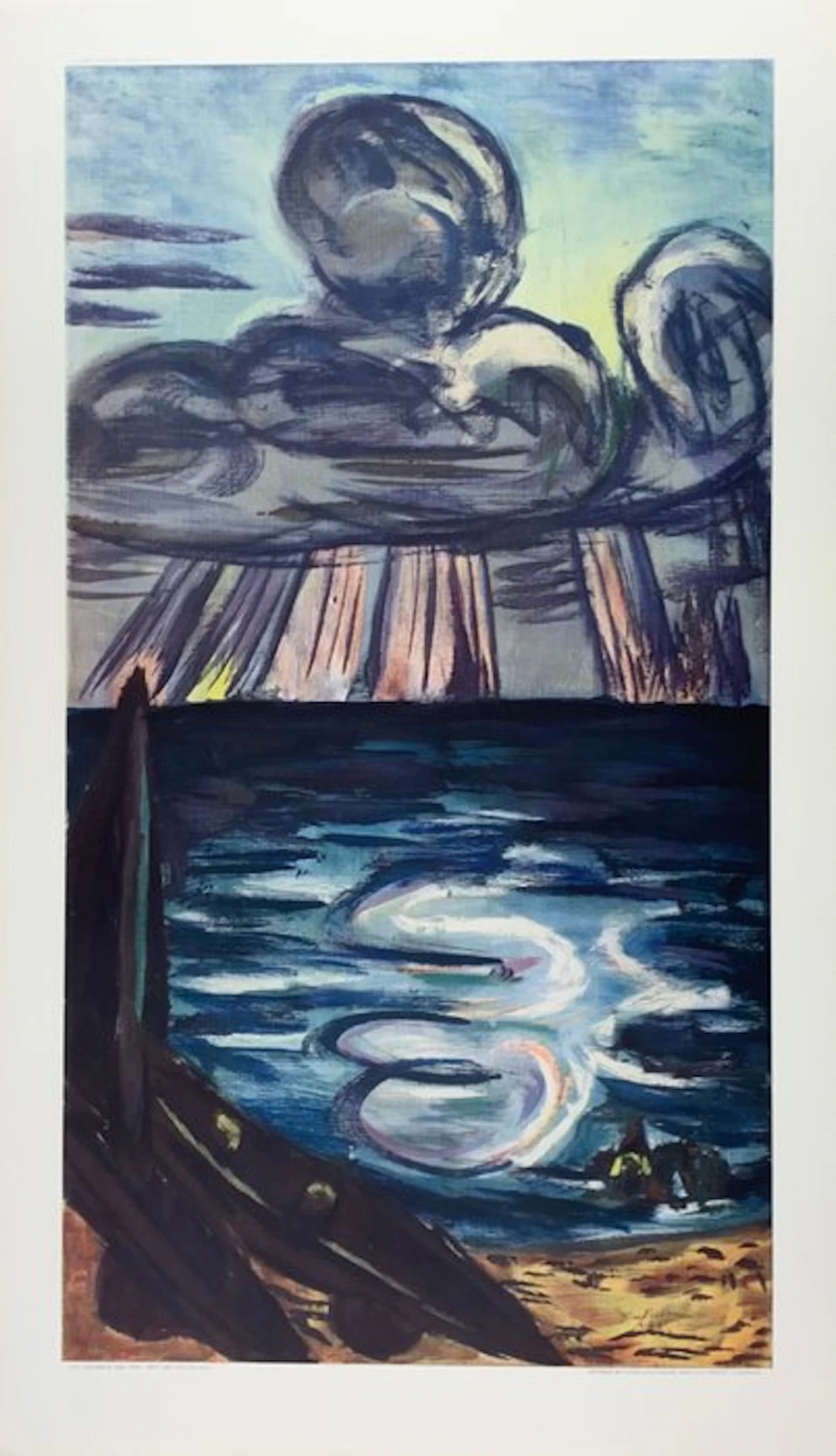 Max Beckmann (after) - Ocean and Clouds
