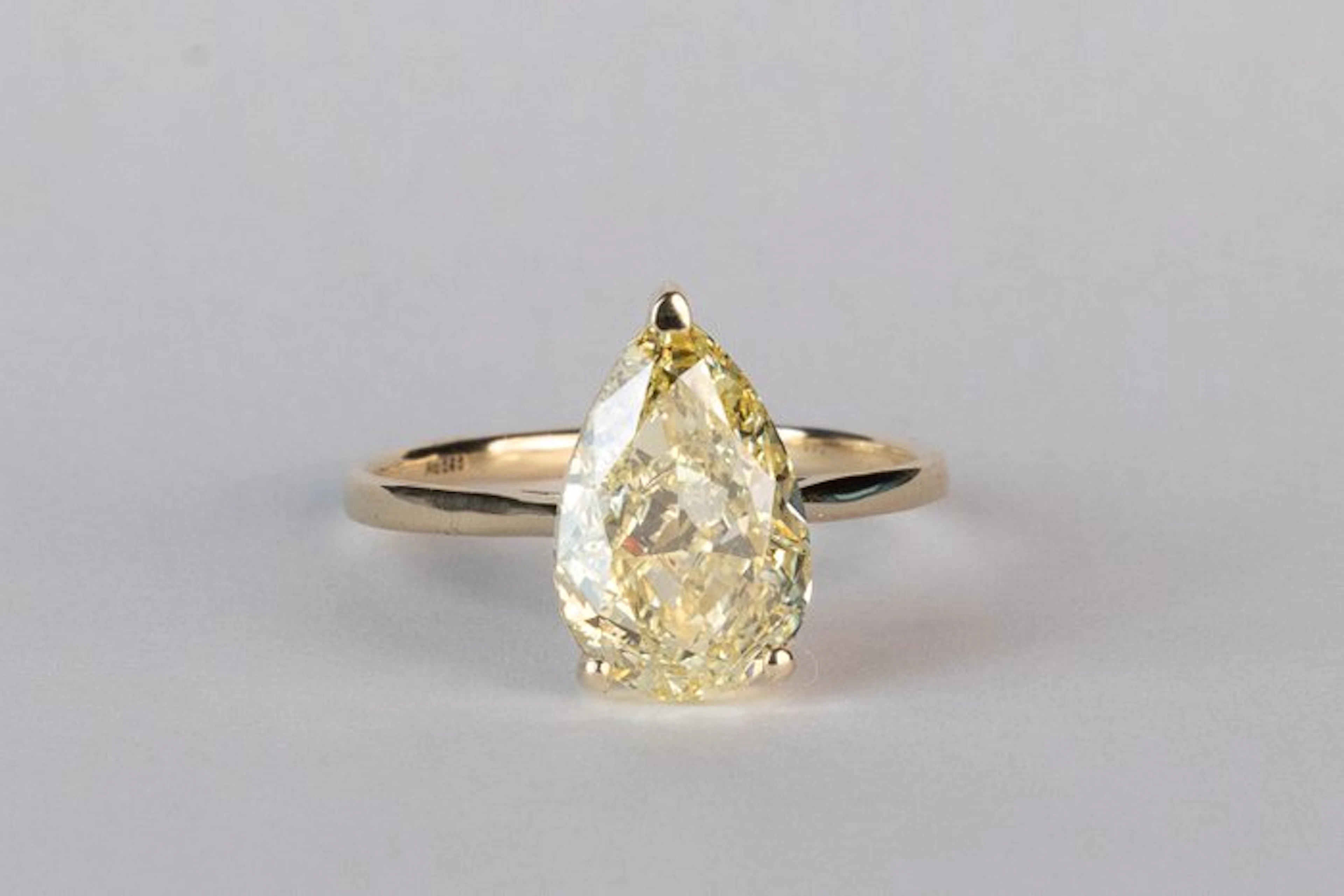 No reserve price - Ring - 14 kt