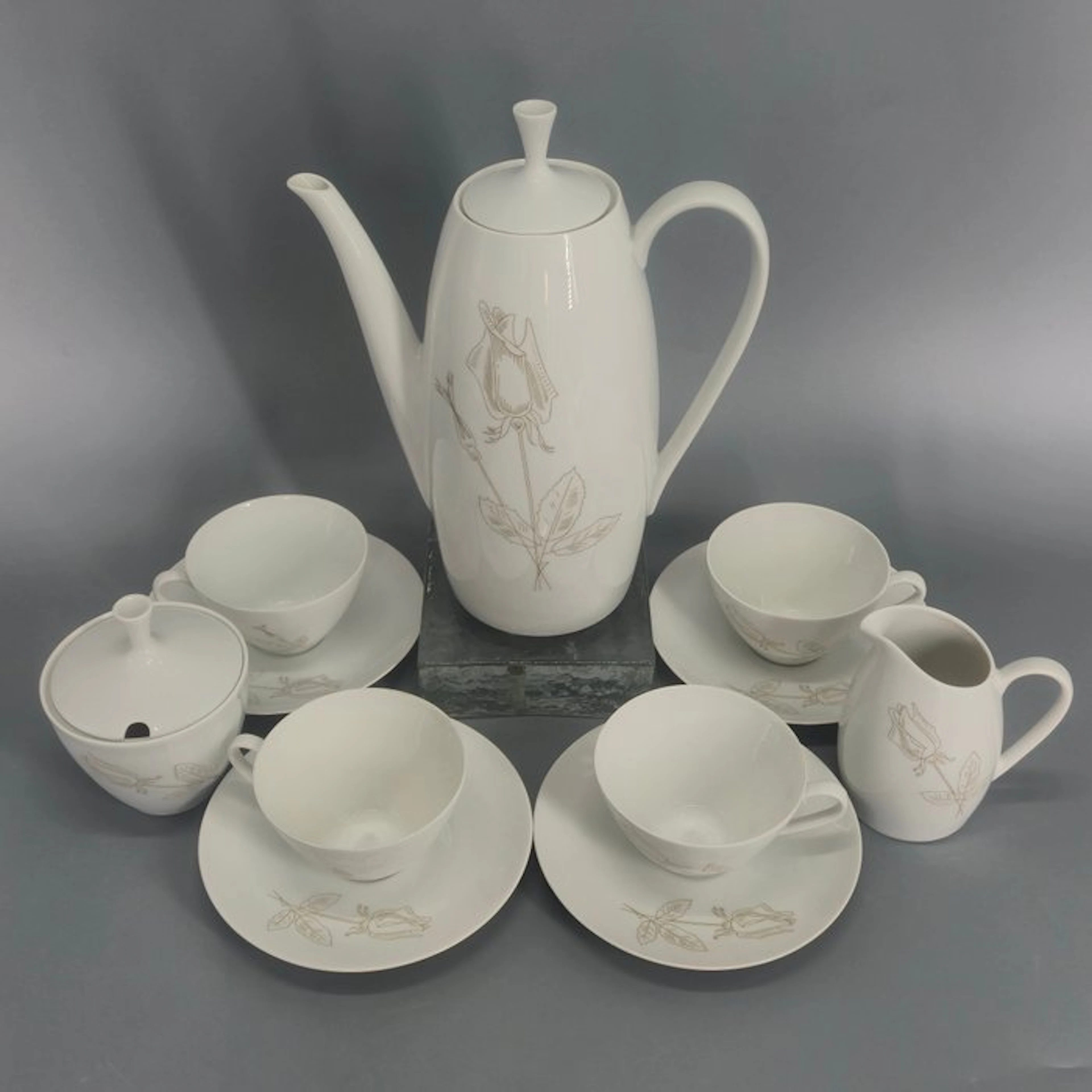 Arzberg Kaffee-Service – Porzellan Kaffeeservice mit...
