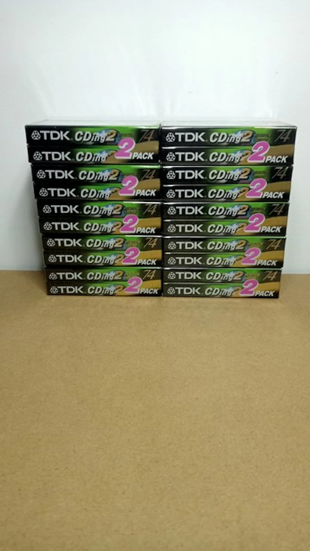 TDK - CDing2 74min / High Position (Type II / Chrome) Blank audio cassette