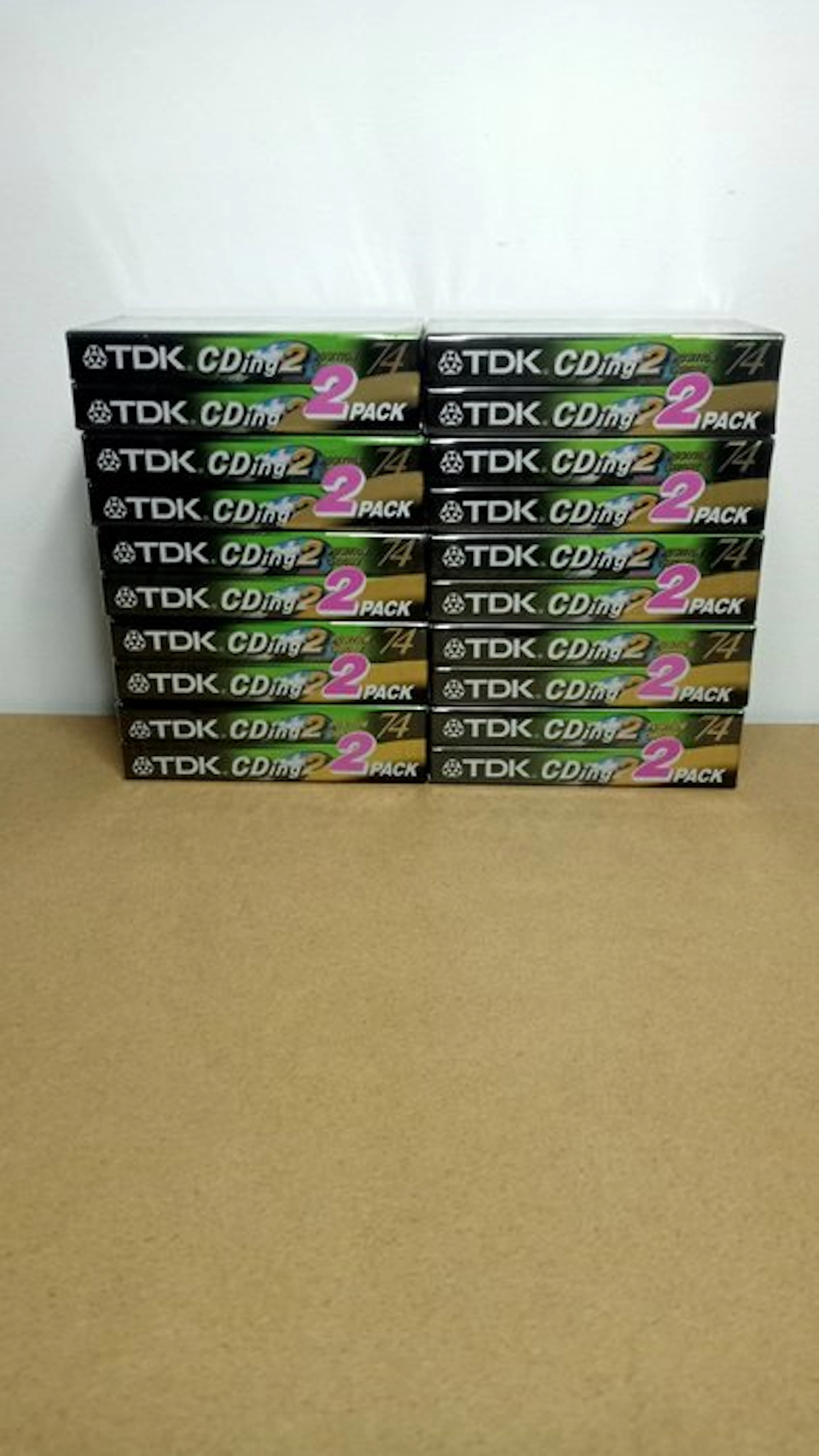 TDK - CDing2 74min / High Position (Type II / Chrome) Blank audio cassette