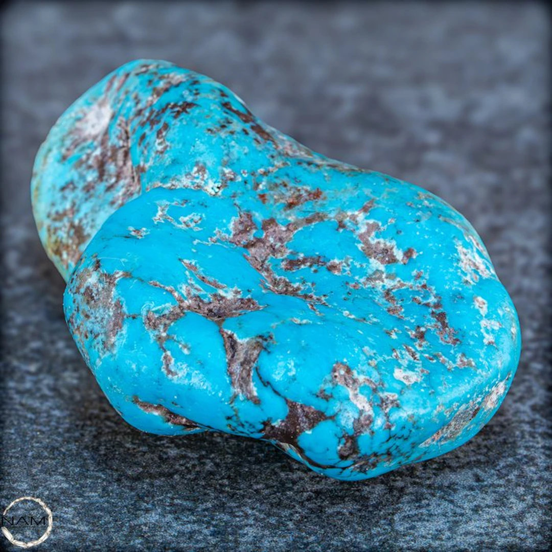 Natürlicher Türkis Nugget – seltene