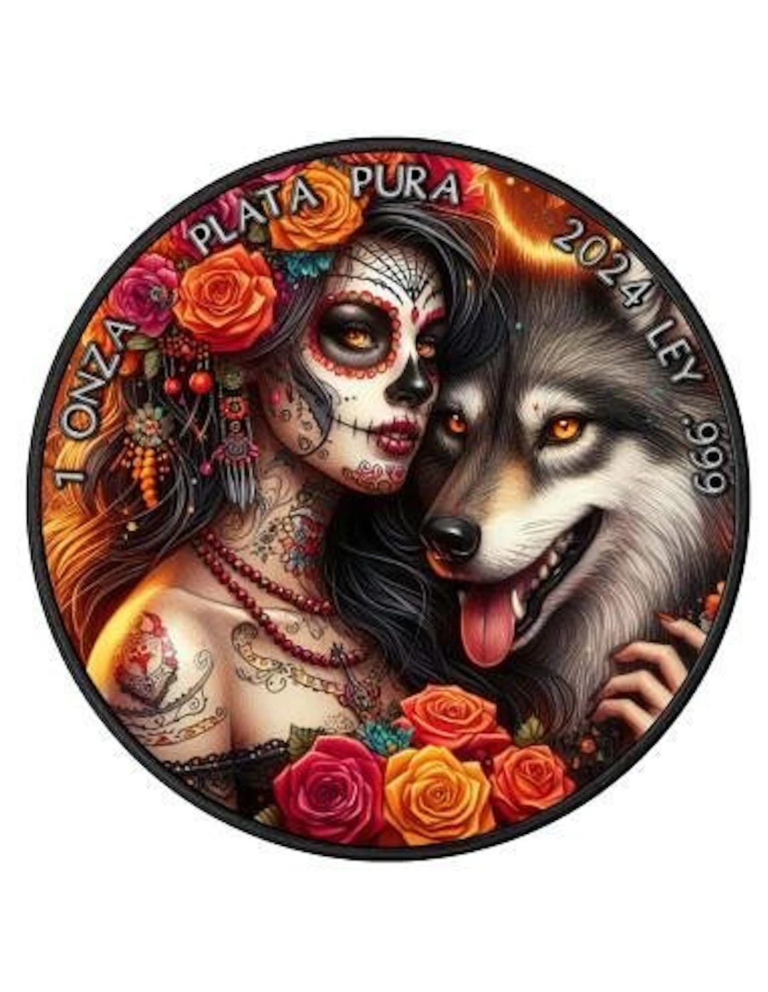 Mexico. 1 Onza 2024 DIA DE LOS MUERTOS Special Edition II - 1 Oz mit