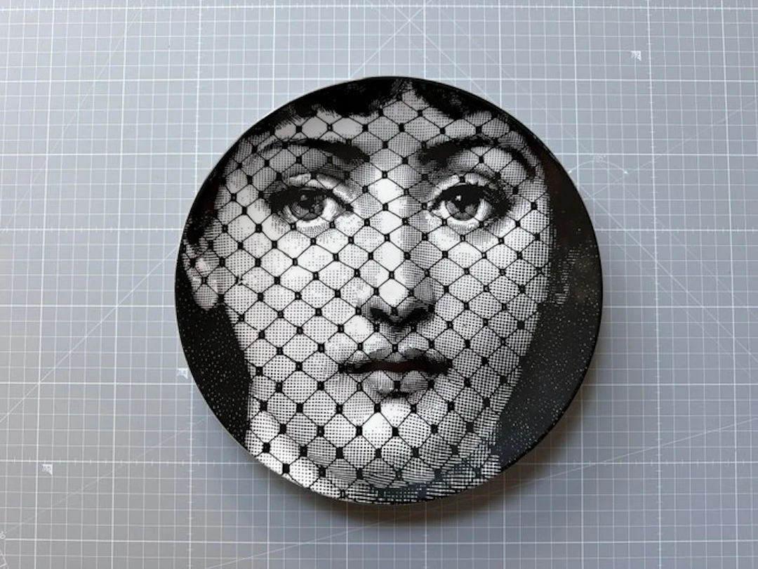 Fornasetti Milano - Piero Fornasetti - Wall plate - Tema...