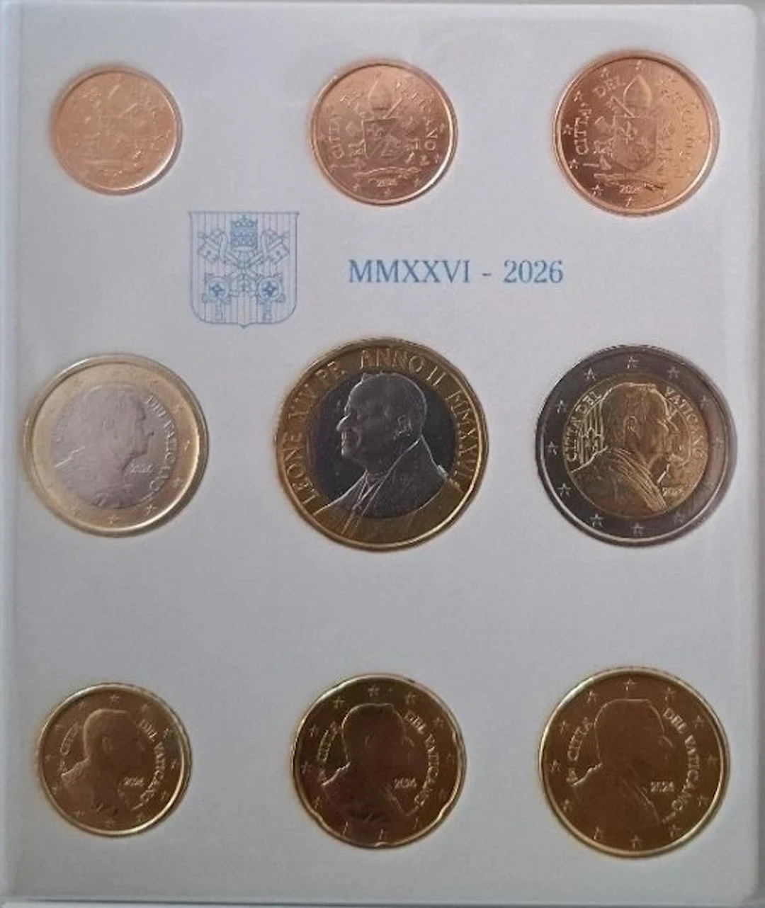 Vatican. Year Set (BU) 2026 "Emissione Speciale" (No reserve price)