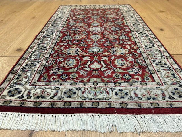 Fine hand-knotted Oriental rug in Isfahan style with a...
