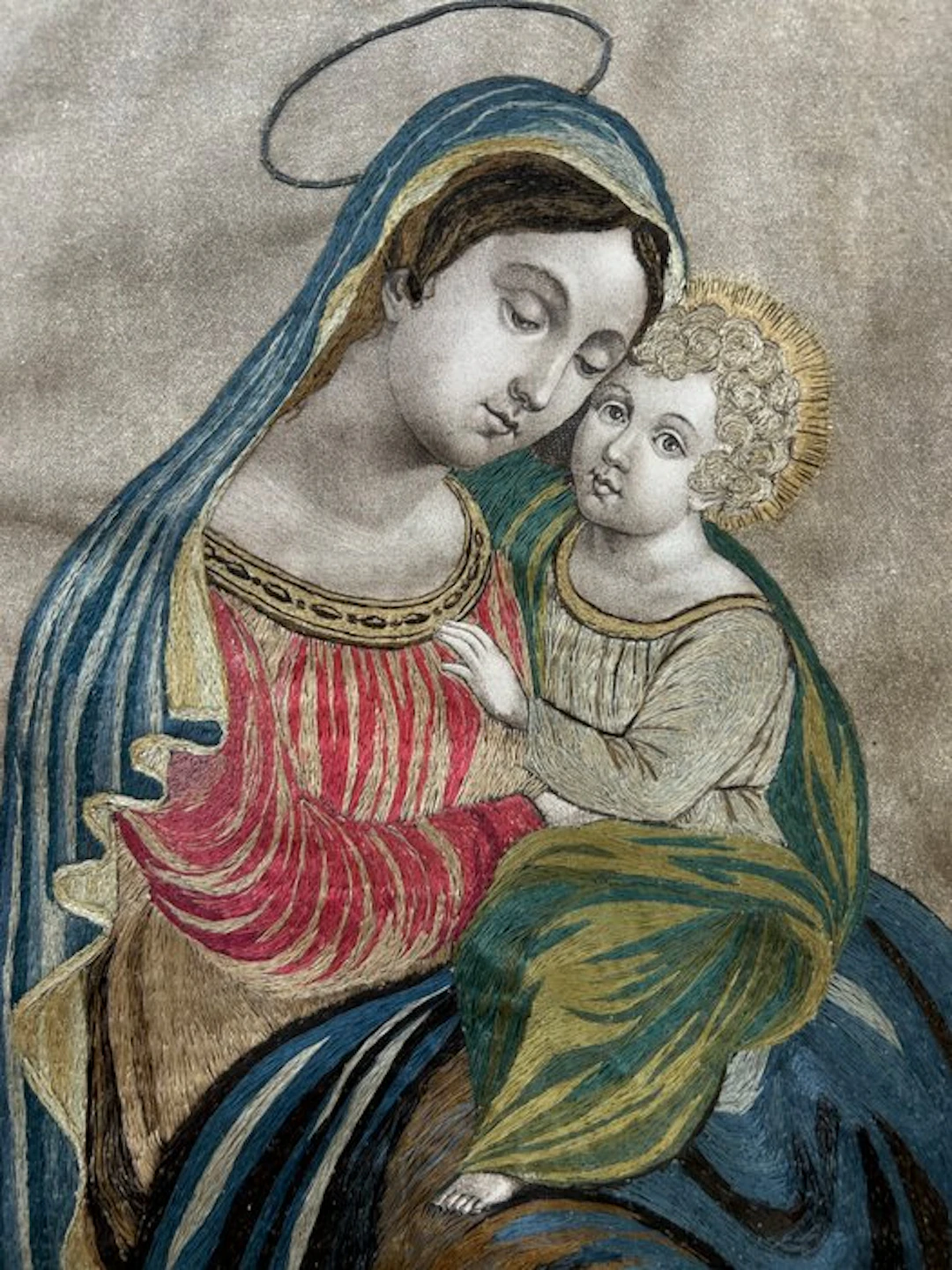 Italian school (XIX) - Madonna con Bambino