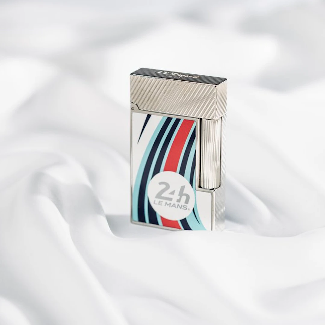 S.T. Dupont - Ligne 2 24H Le Mans - Lighter - White/Palladium