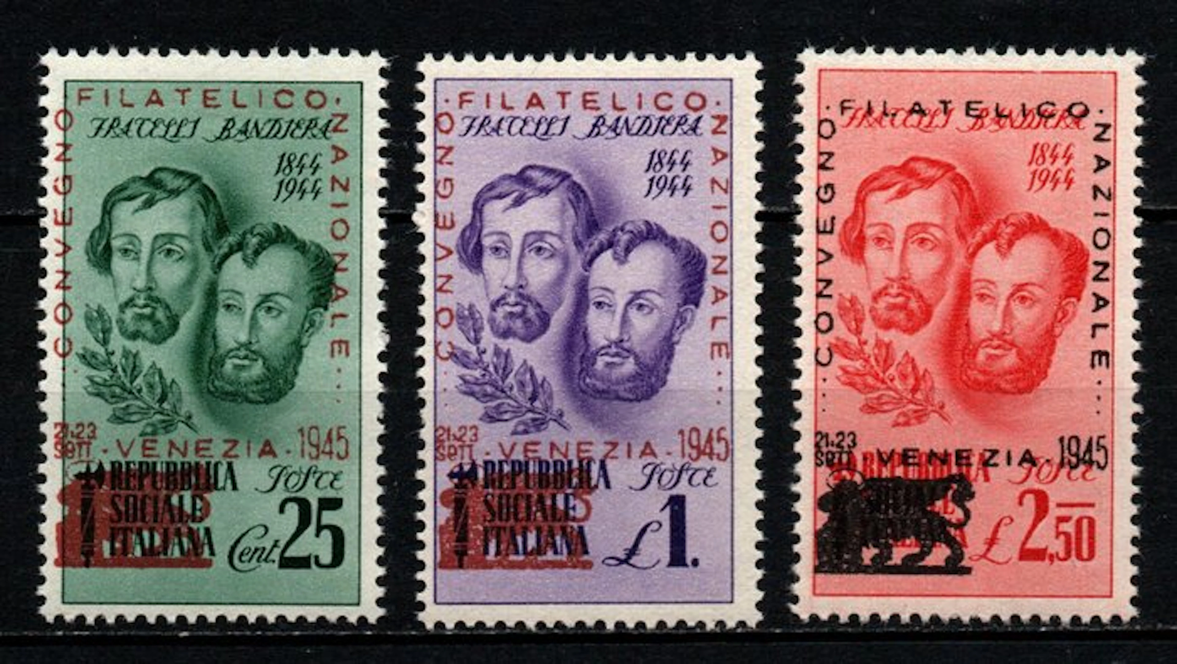 Italy Kingdom 1945 - Philatelic Conference in Venice from...