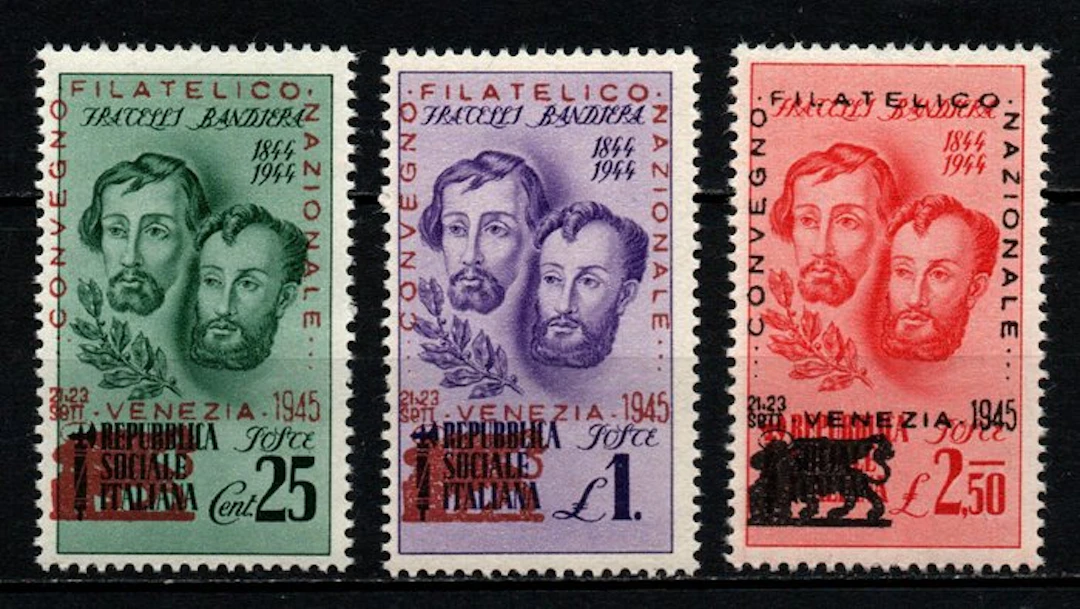 Italy Kingdom 1945 - Philatelic Conference in Venice from...