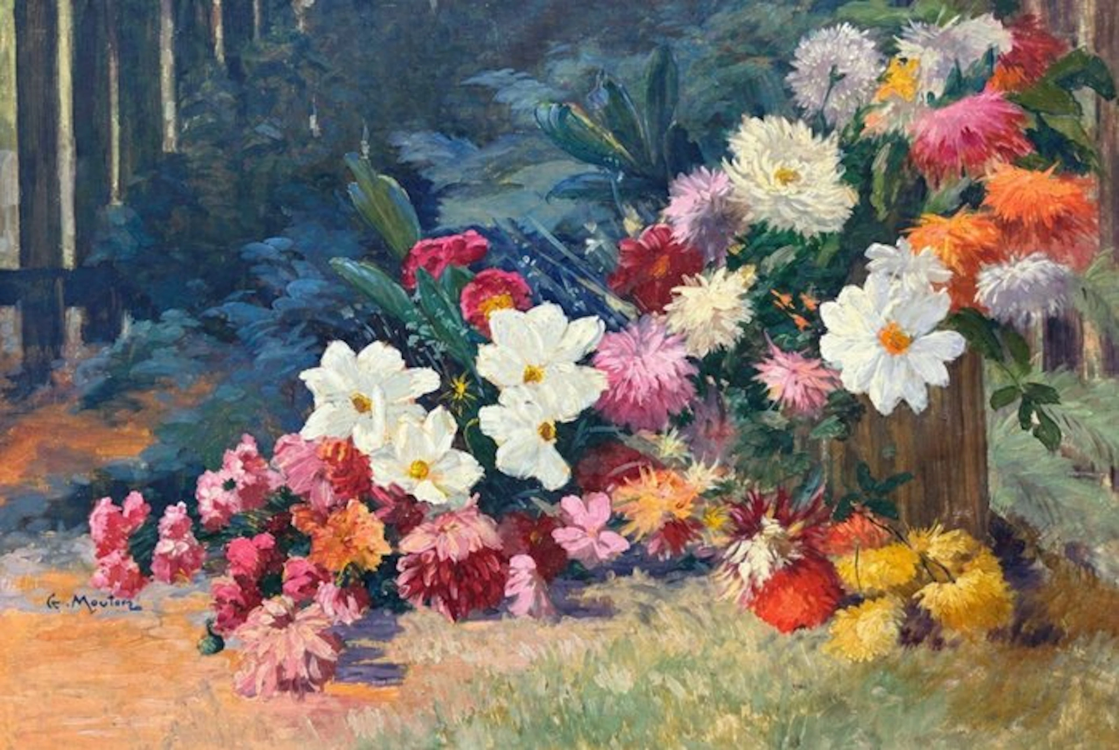 Georges Louis Mouton (1862-1924) - Still Life - XL format