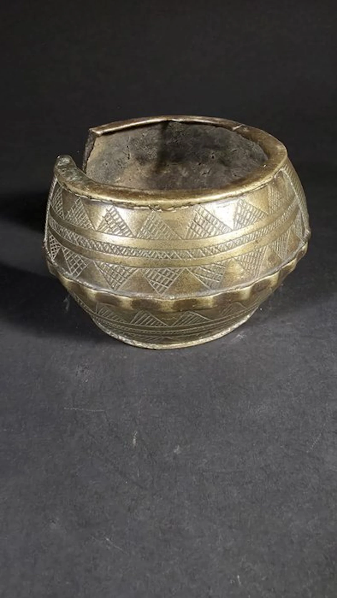 Bronze bracelet - Baule - Côte d'Ivoire