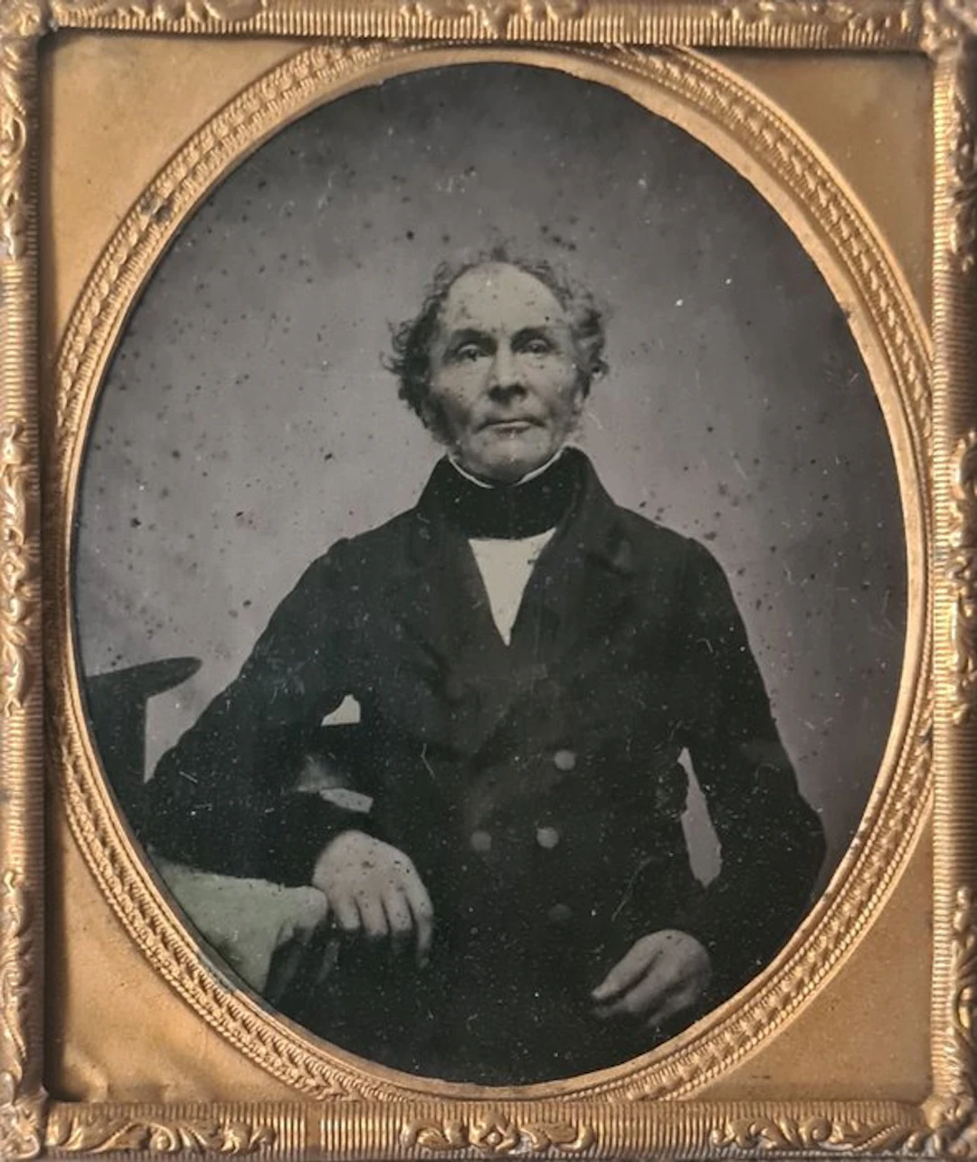 Onbekend - Ambrotype van een welgestelde man