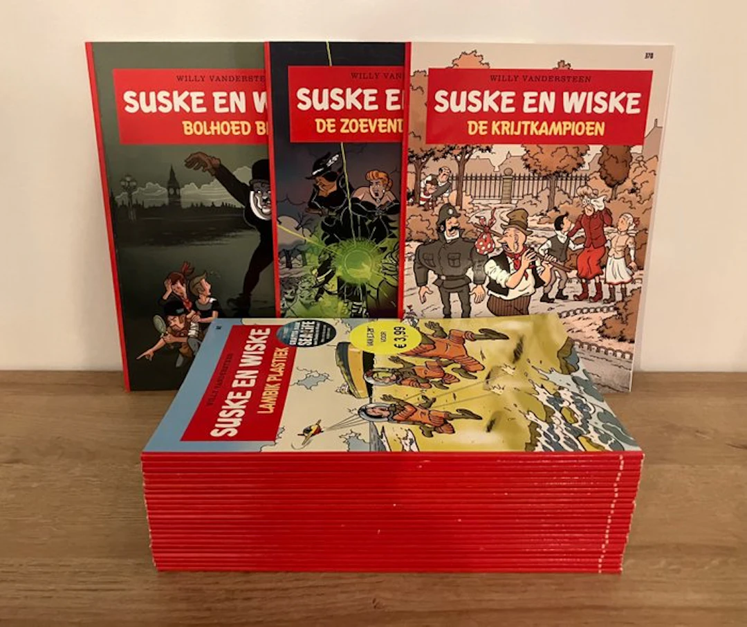 Suske en Wiske 347 t/m 372 - Opeenvolgende reeks SC - 26...