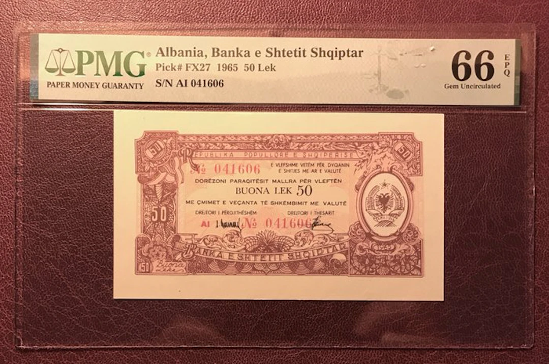 Albania. - 50 Lek 1965 - Pick FX27 (No reserve price)
