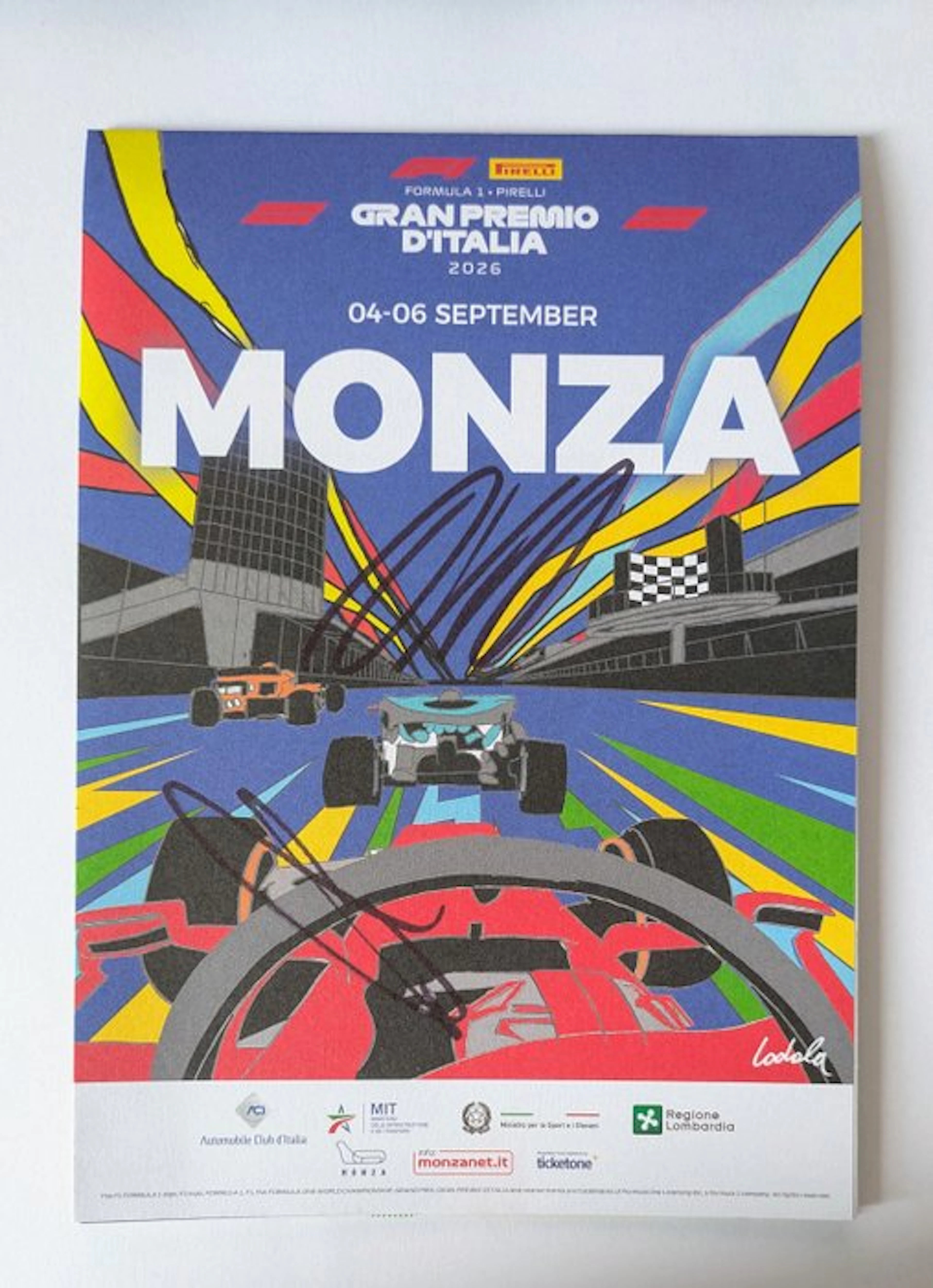 Gp Monza 2026 - Andrea Kimi Antonelli - 2026 - Brochure