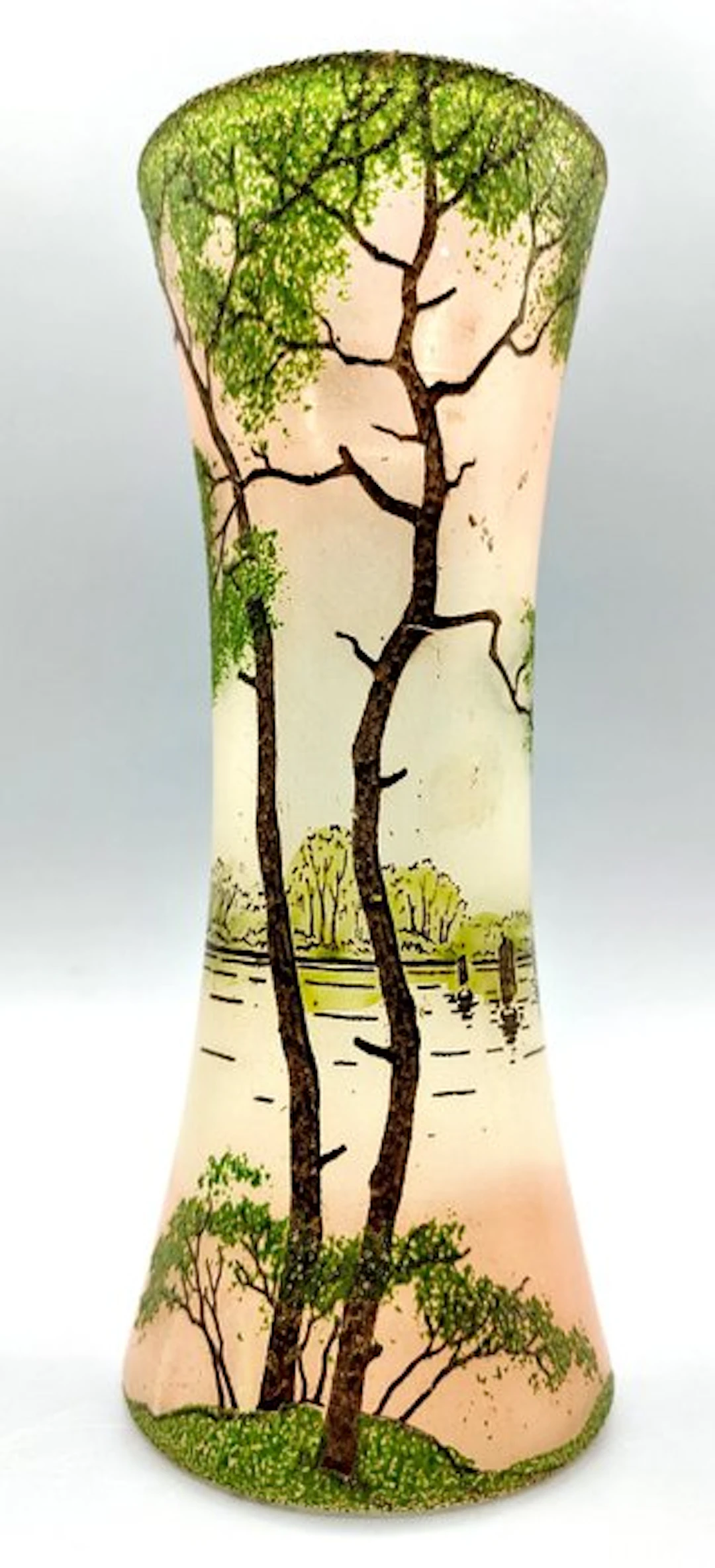 LEGRAS (1839-1916) - Vase - Rare Chambord enamelled vase...