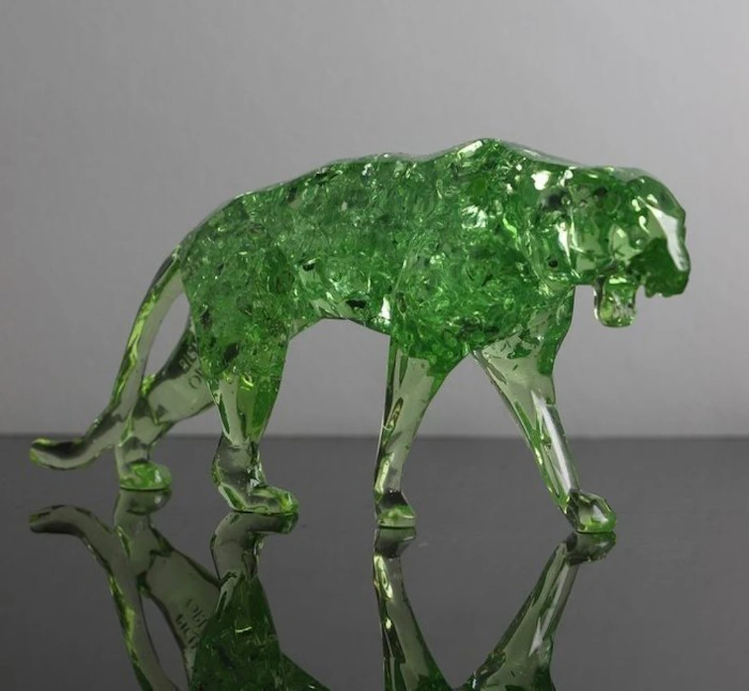 Richard Orlinski (1966) - Panther Bubble Green