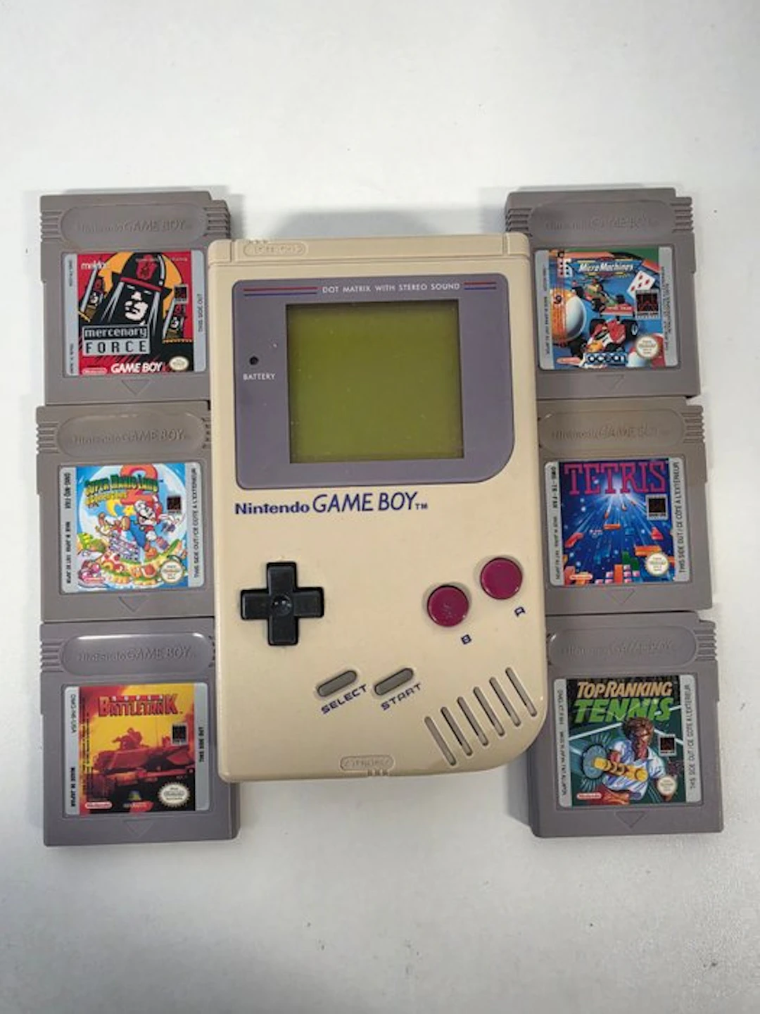 Nintendo - Gameboy Classic - Game Boy Classic & 6 Game...