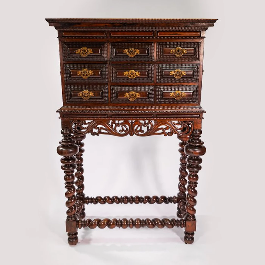 Cabinet on stand - Wood, Kingwood