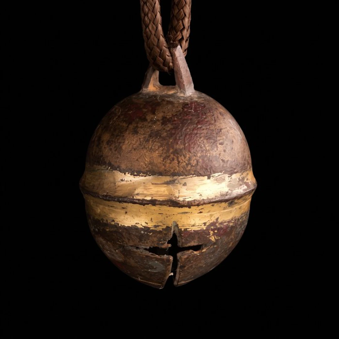 Medieval Bronze Rare Crotal Bell Pendant – Exceptional...