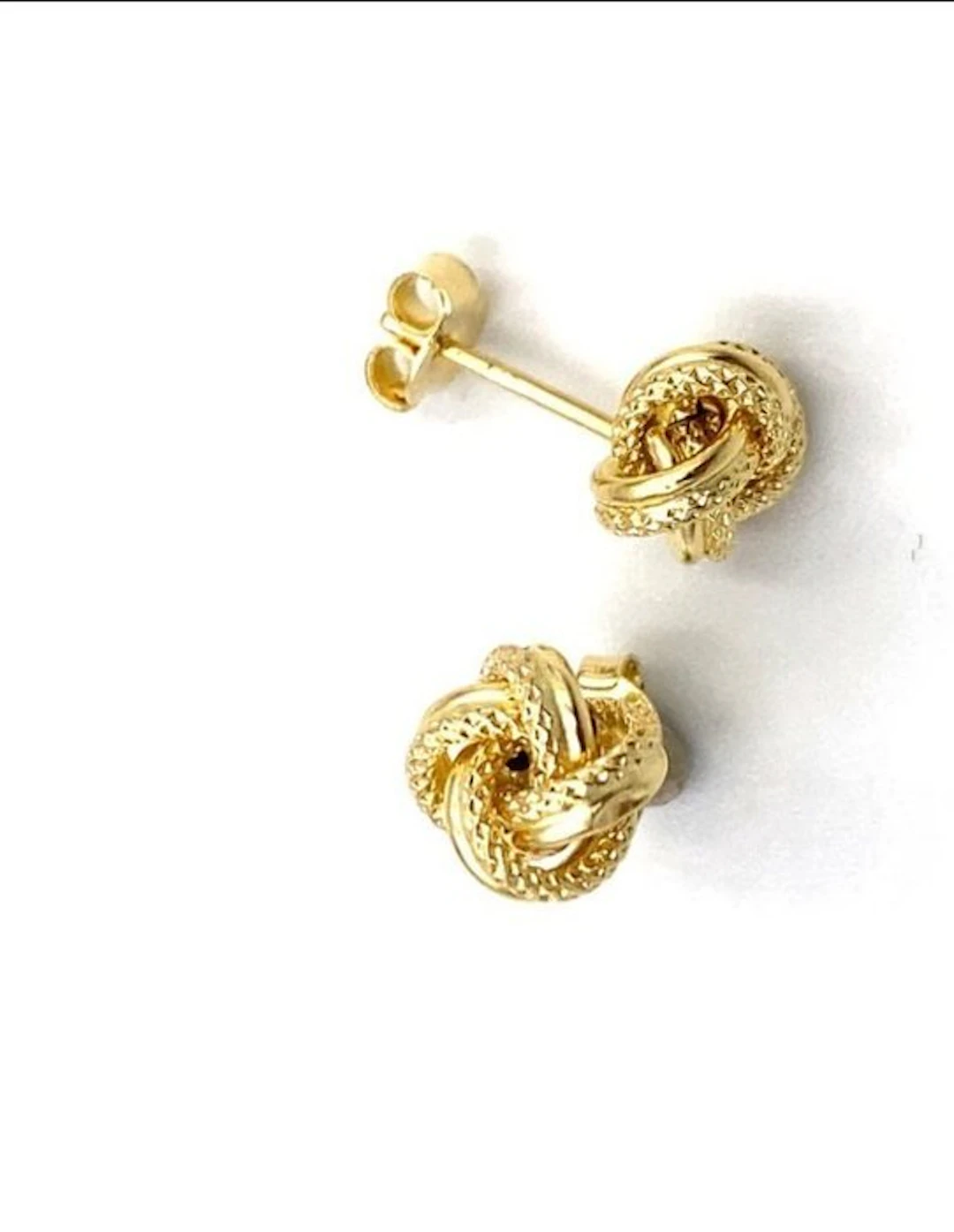 No reserve price - Earrings - 18 kt. Yellow gold