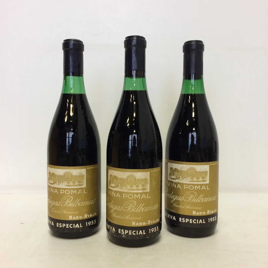 1955 Bodegas Bilbainas, Viña Pomal - Rioja Reserva Especial - 3 Bottles (0.75L)