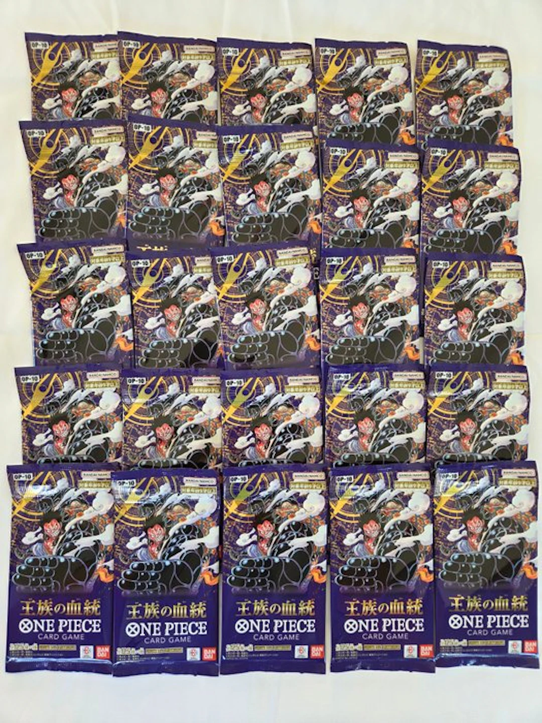 Bandai - 25 Booster pack - One Piece - Lot of 25 boosters...
