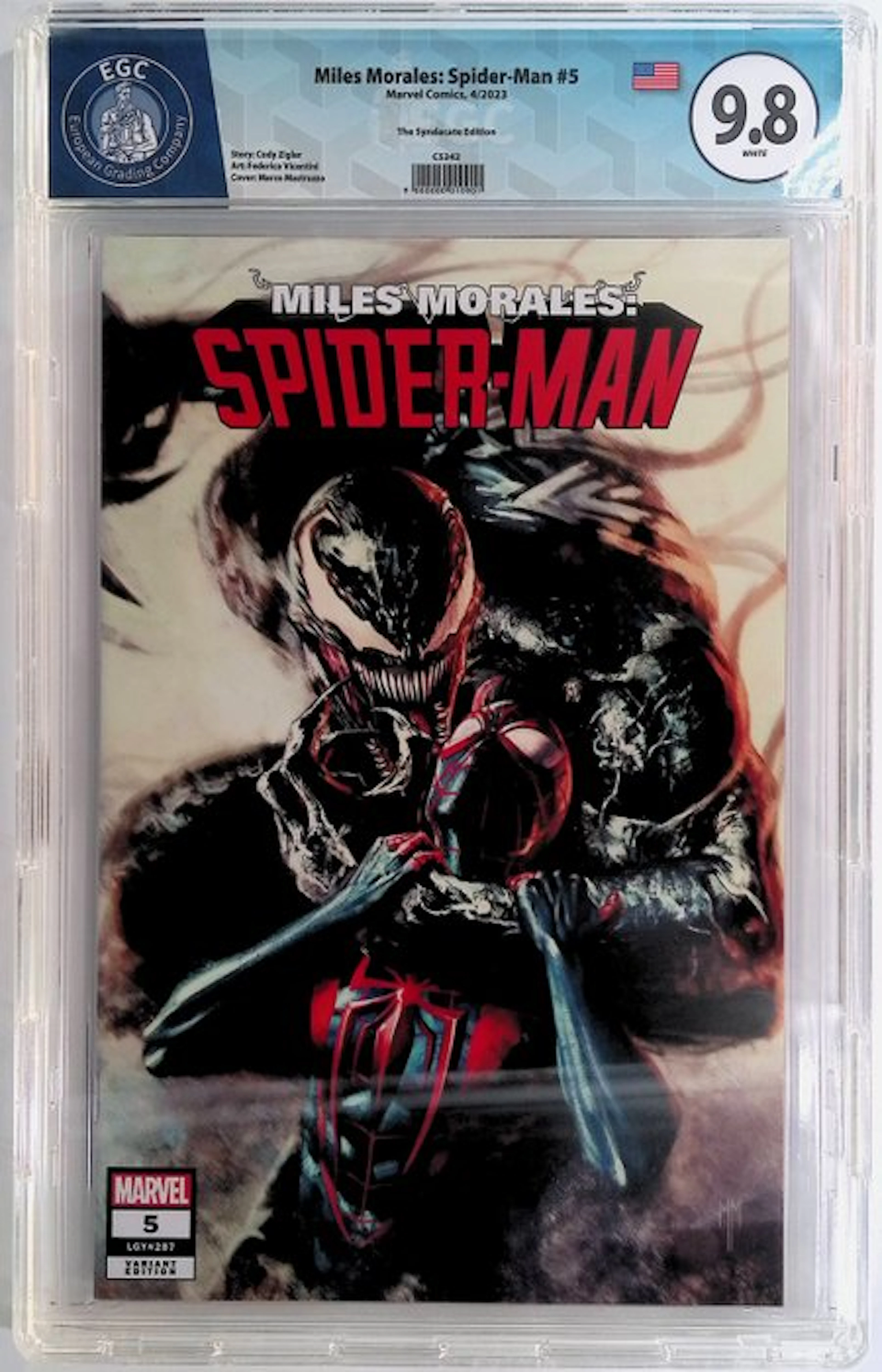 Miles Morales: Spider-Man #5 - EGC 9.8 - 1 Graded comic - First edition - 2023