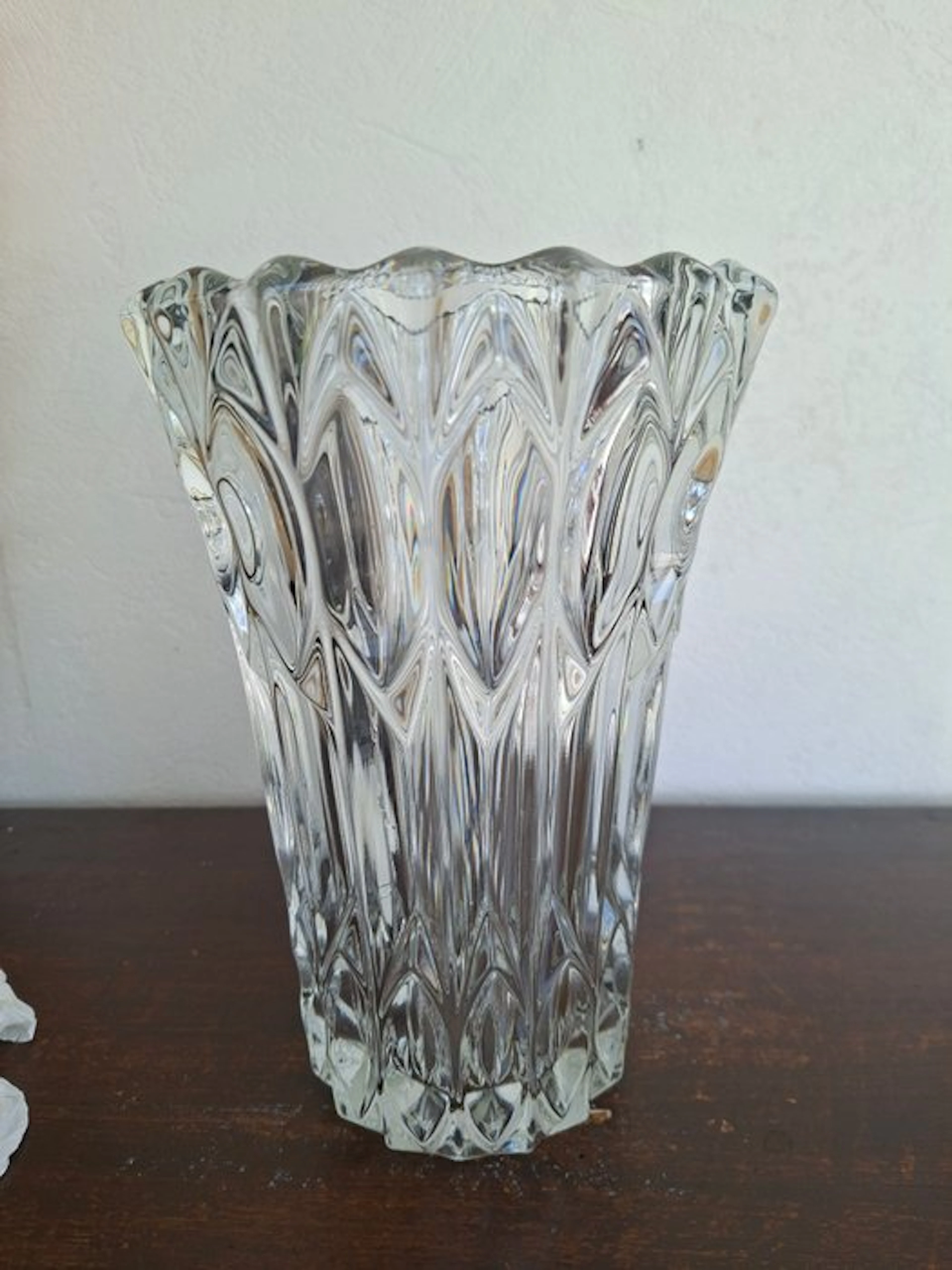 Val Saint Lambert - Vase - Luxval - Glass - Luxval Montélimar Vase