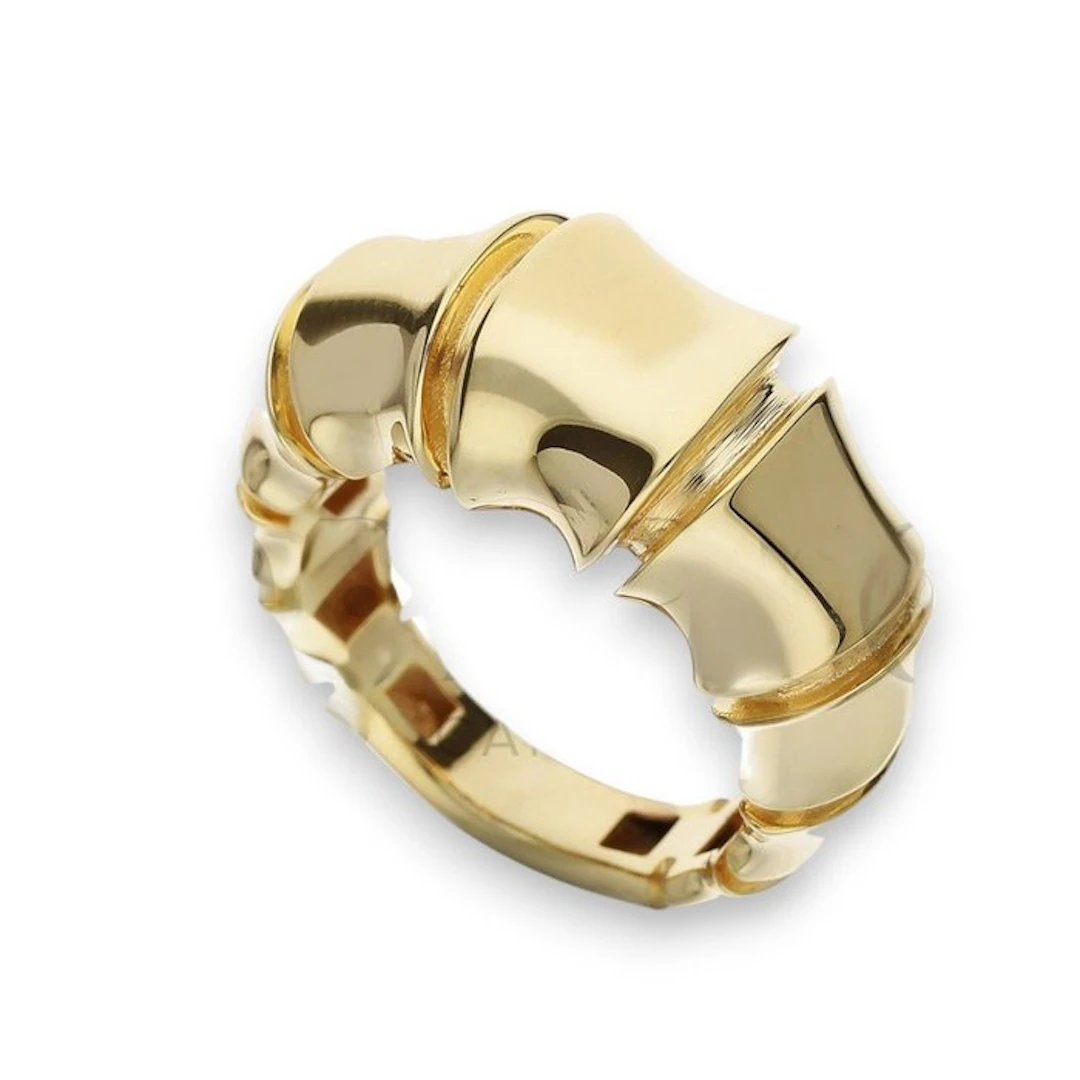 Ring - 18 kt. Yellow gold - Ring 18k 6.5g