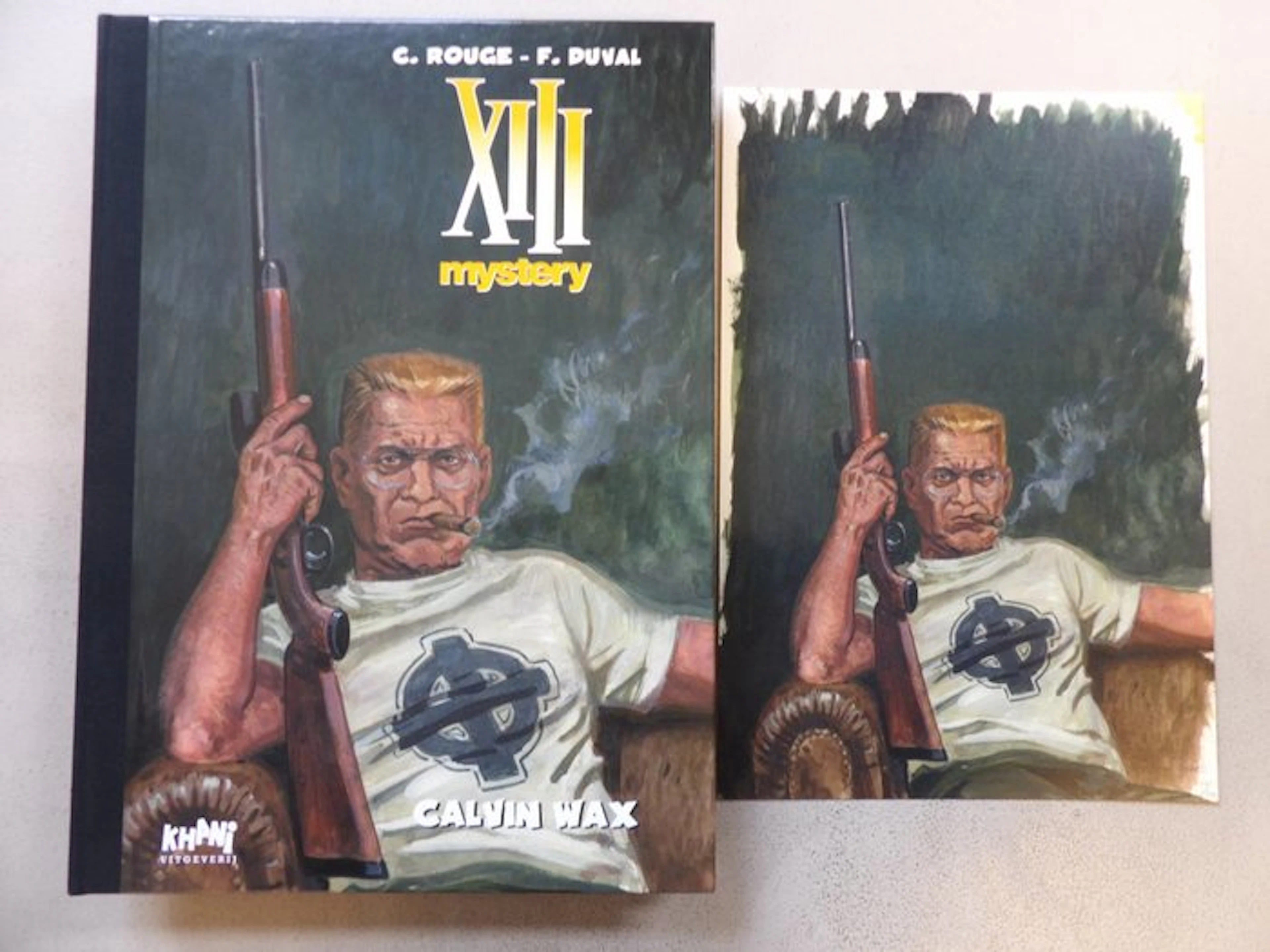 XIII Mystery 10 - Calvin Wax - luxe hardcover + 2 prenten - Khani - A.E