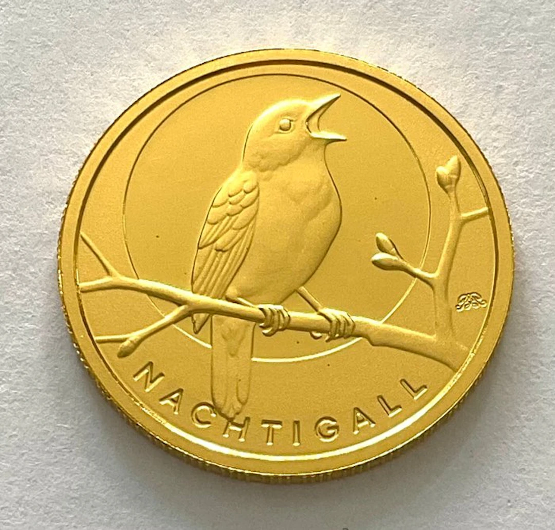 Germany. 20 Euro 2016 G - Heimische Vögel - Nachtigall