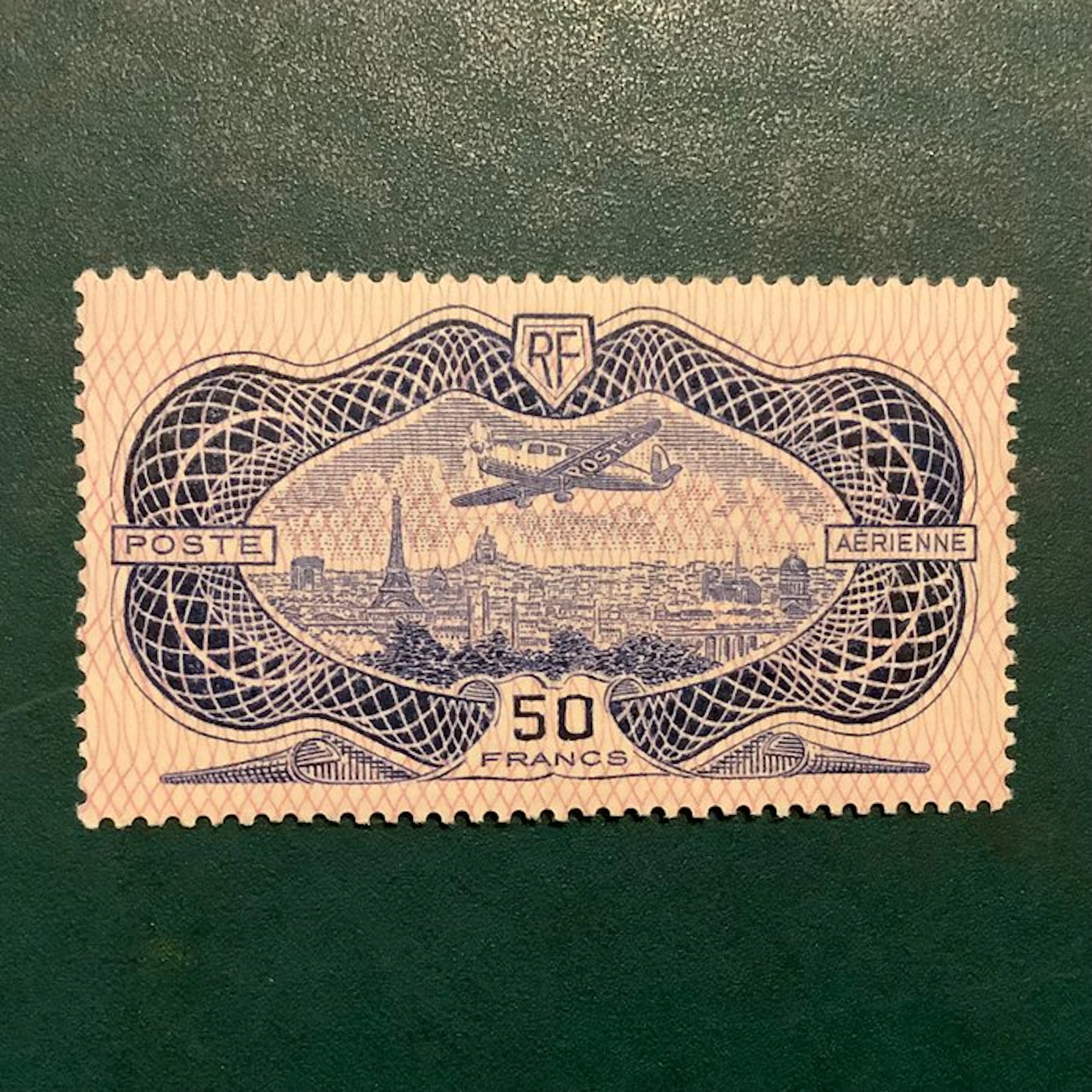 France 1936 - Banknote with good centering approved Calves - MH - Yvert PA 15