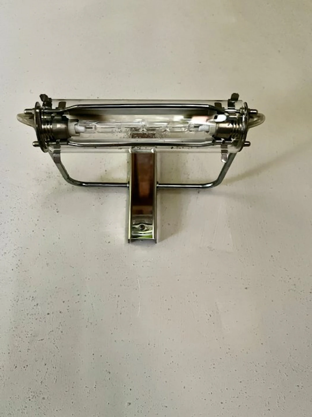 Fontana Arte - Livio Castiglioni - Lamp - Chrome, Glass - Big wall spark