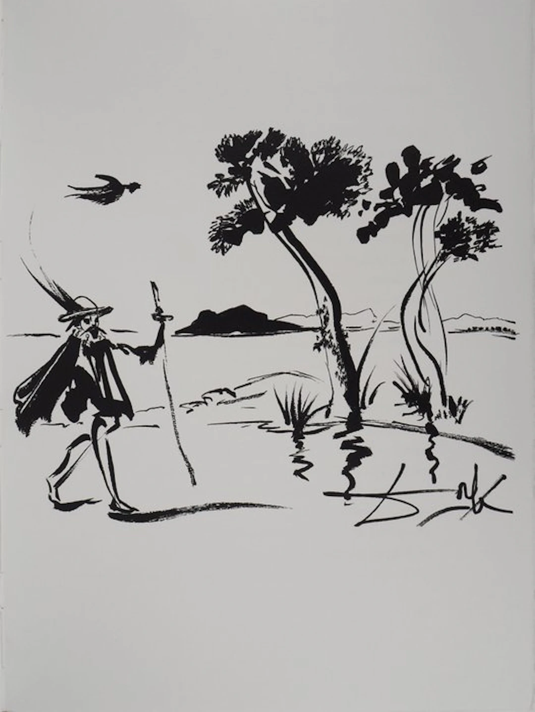 Salvador Dali (1904-1989) - Don Quichotte