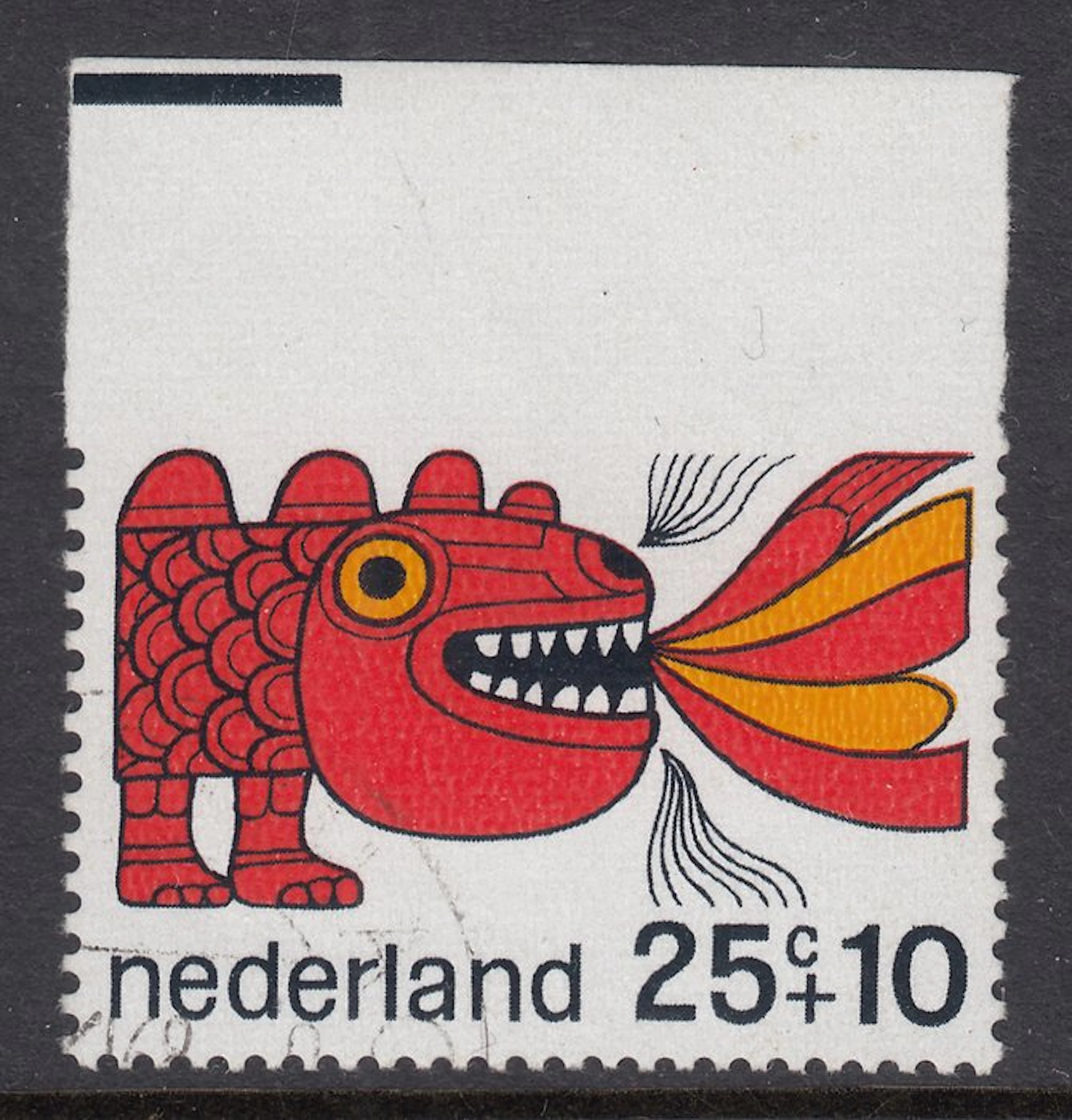 Netherlands 1968 - Kinderzegels dragon