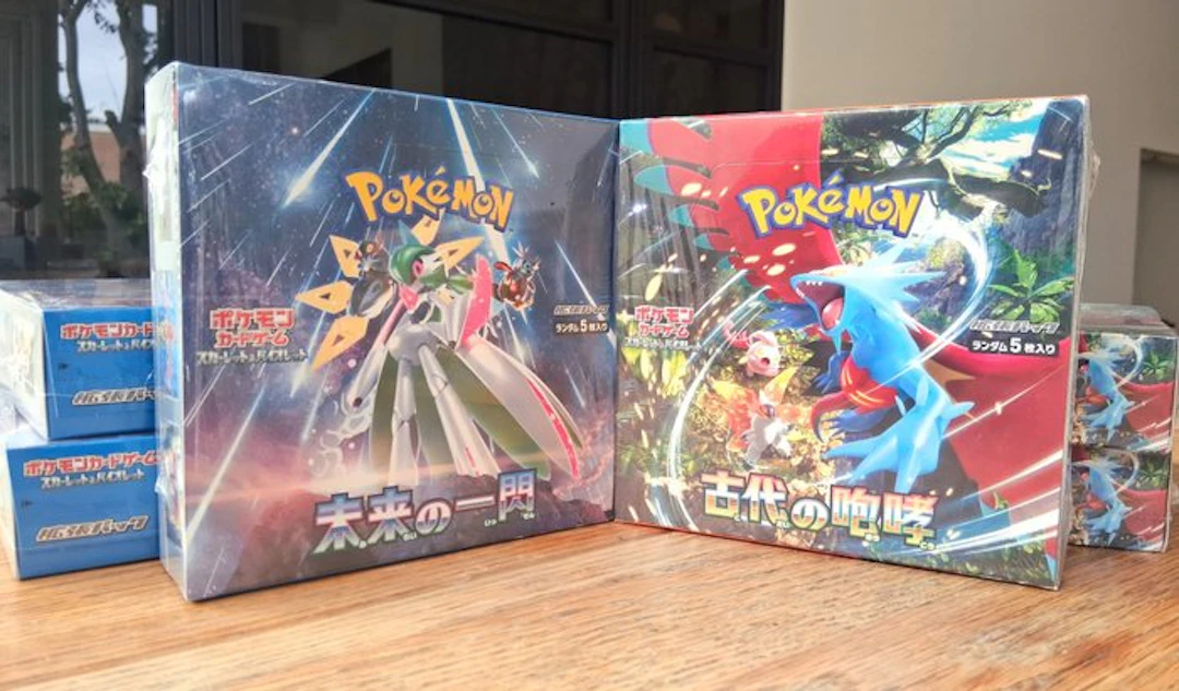 Pokémon - 2 Sealed box - Scarlet & Violet - 1 Ancient...