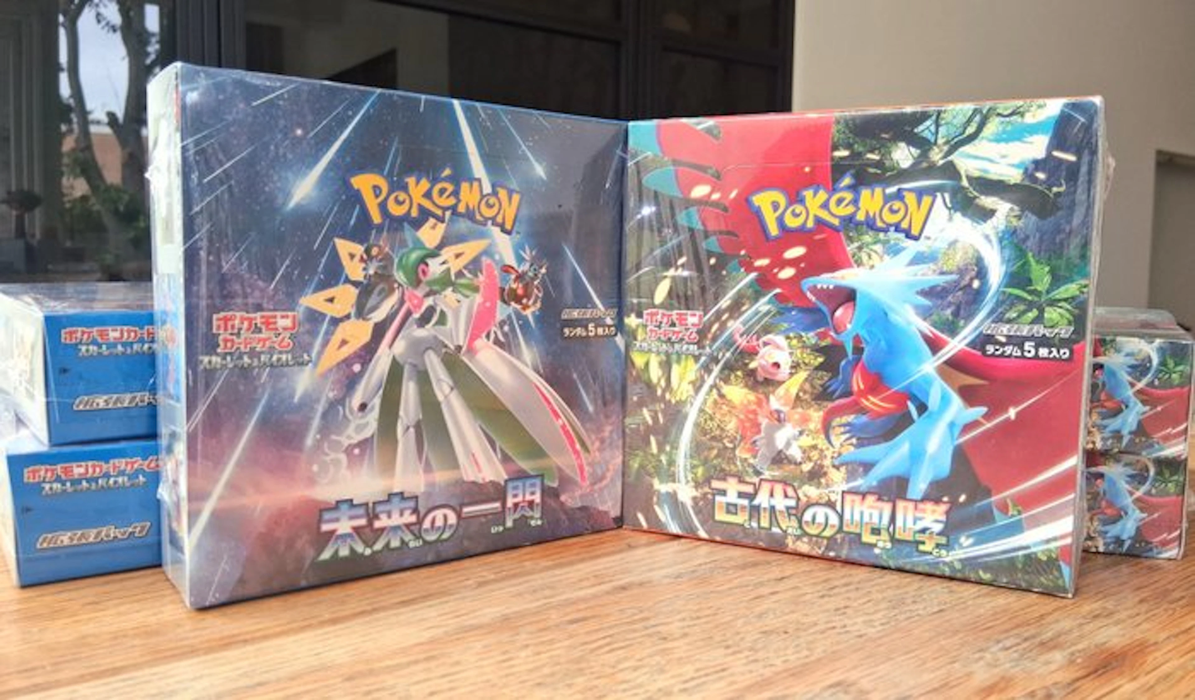 Pokémon - 2 Sealed box - Scarlet & Violet - 1 Ancient...