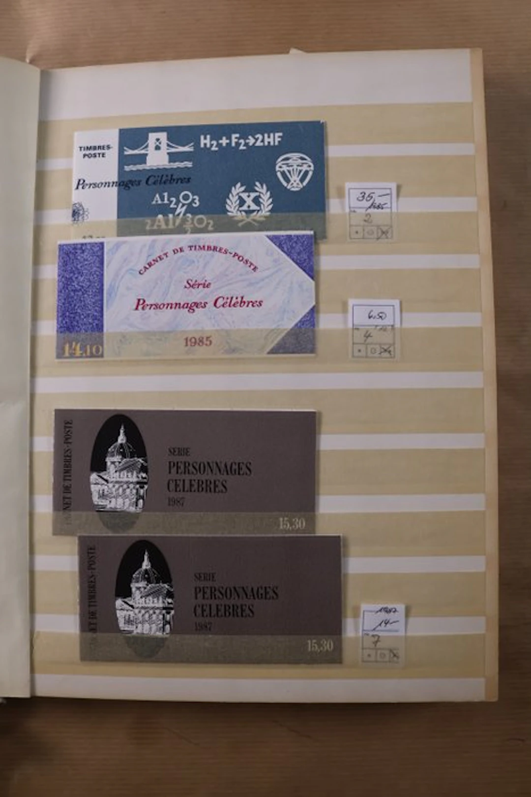 France 1985/1999 - Collection of vending-machine booklets...