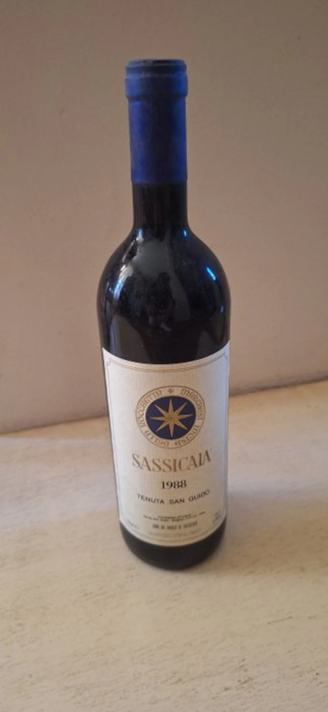 1988 Tenuta San Guido, Sassicaia - Bolgheri - 1 Bottle (0.75L)